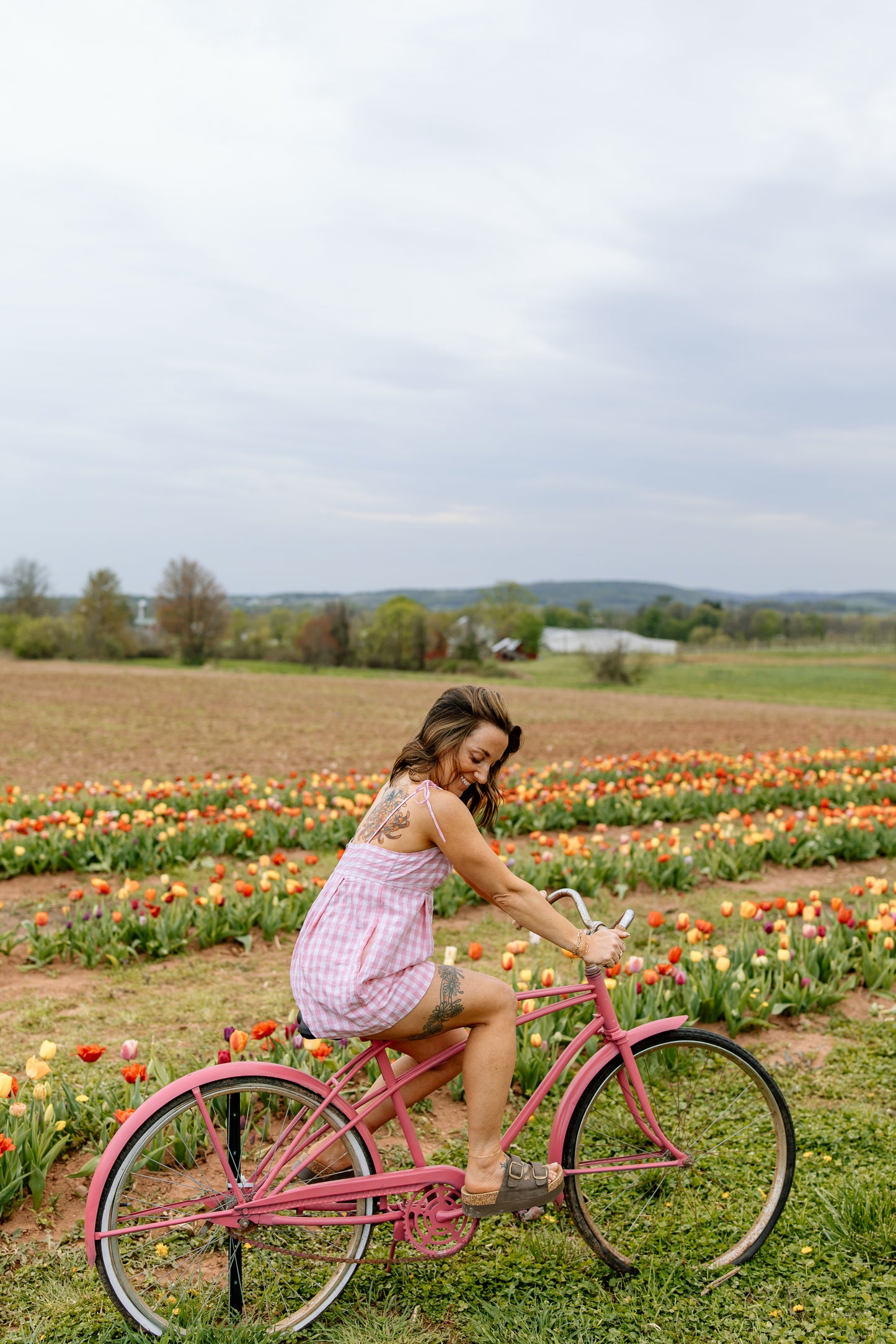 Nelly Gingham Romper