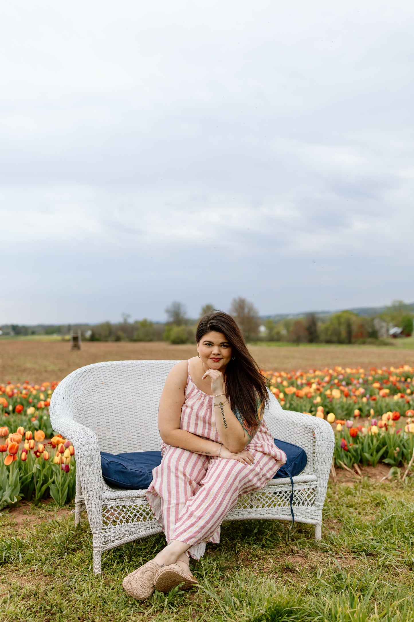 Shania Striped Jumpsuit
