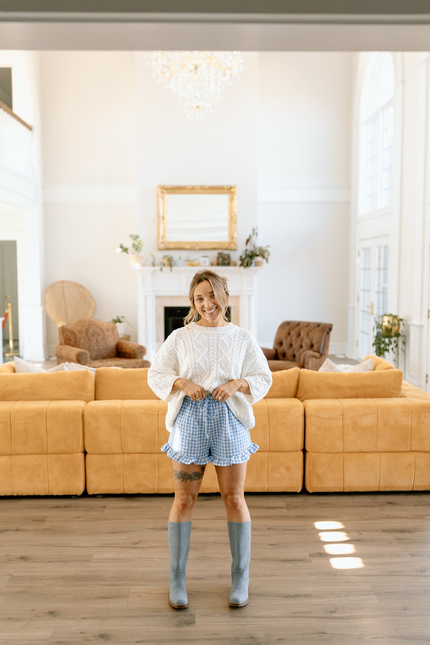 Harper Ruffle Shorts