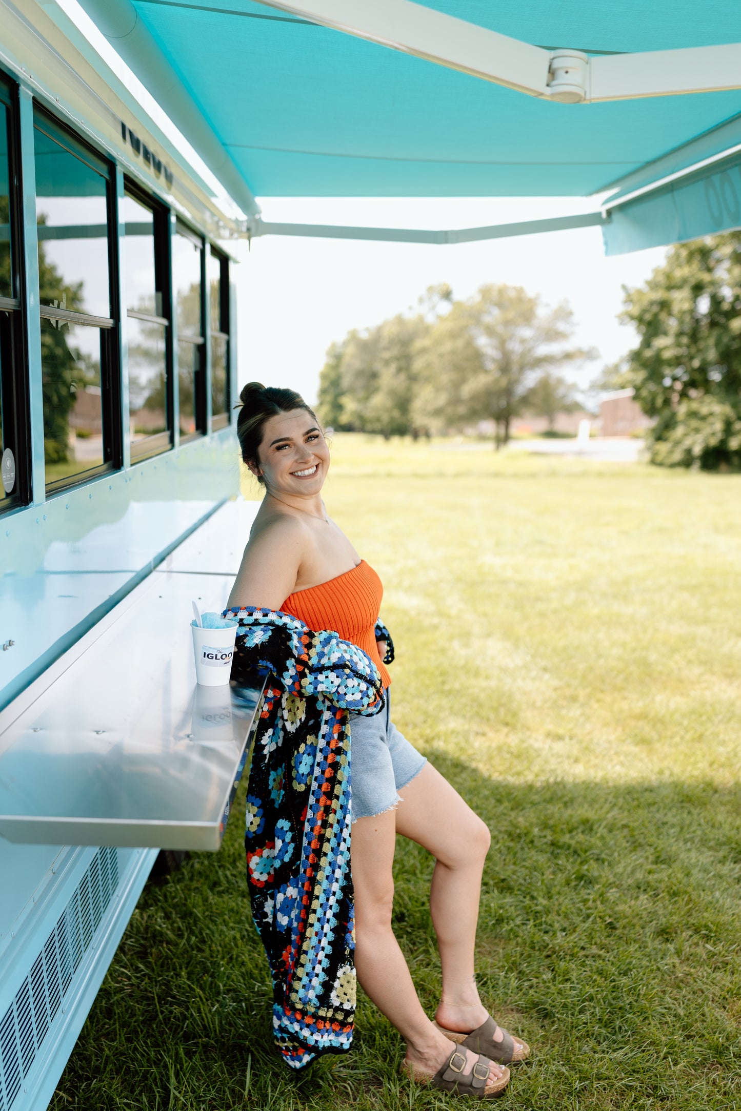 Leah Strapless Ribbed Top