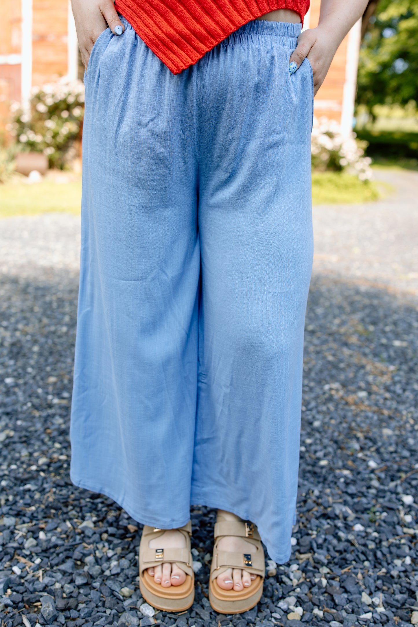 Kels Woven Linen Pant