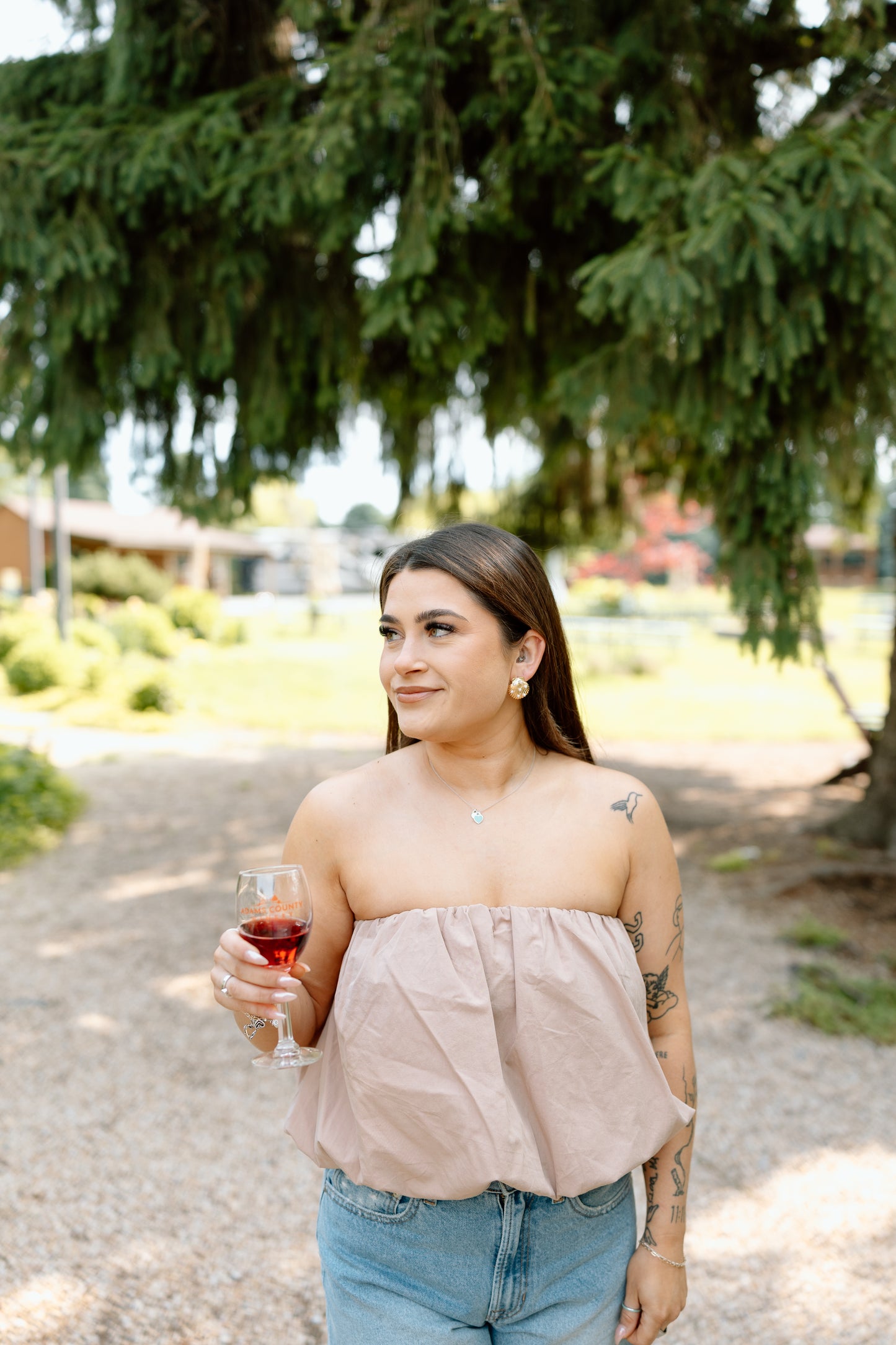 Cris Bubble Tube Top