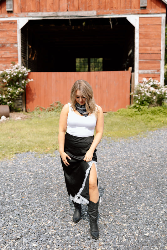 Alayla Satin Skirt