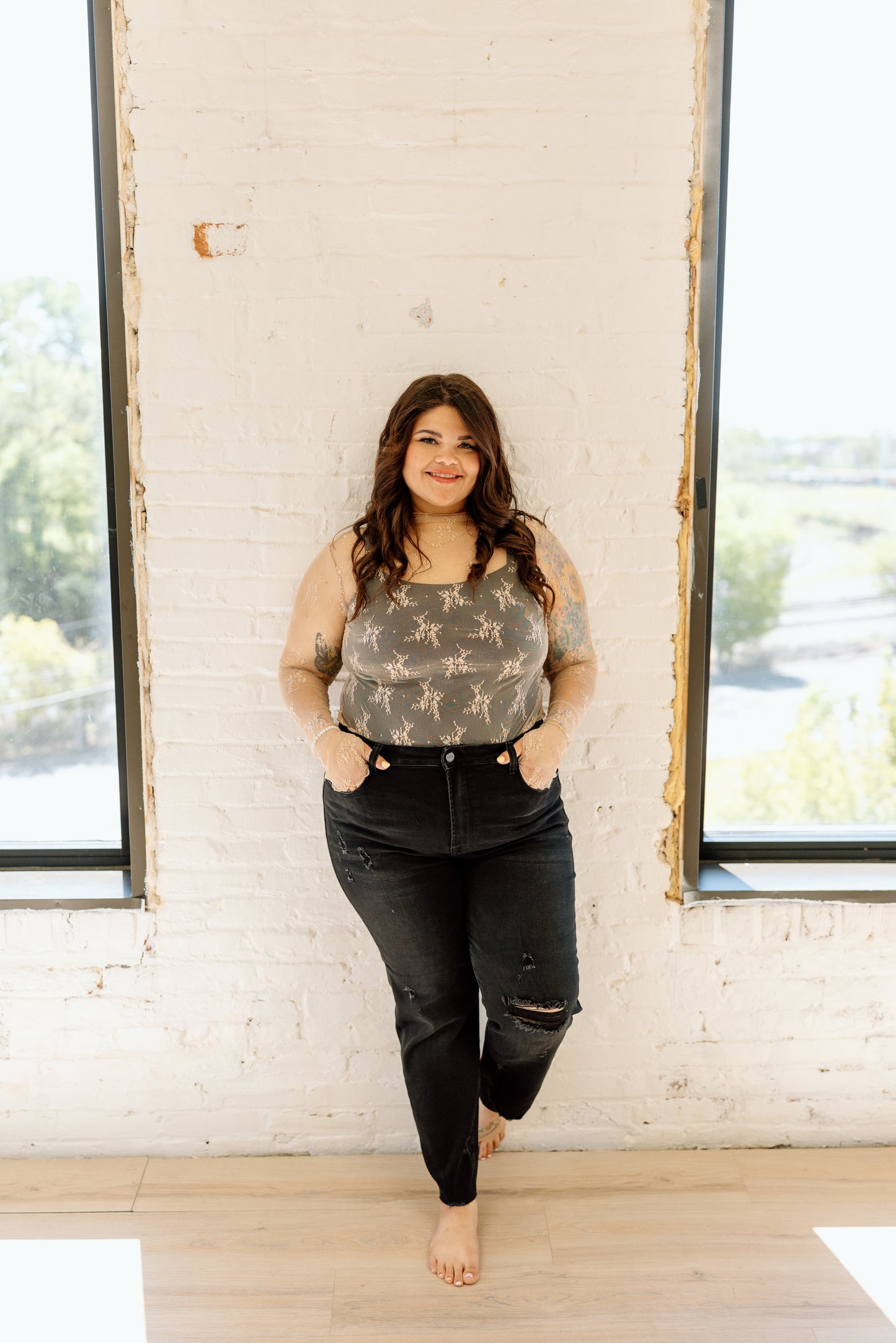 Mimi Mesh Top