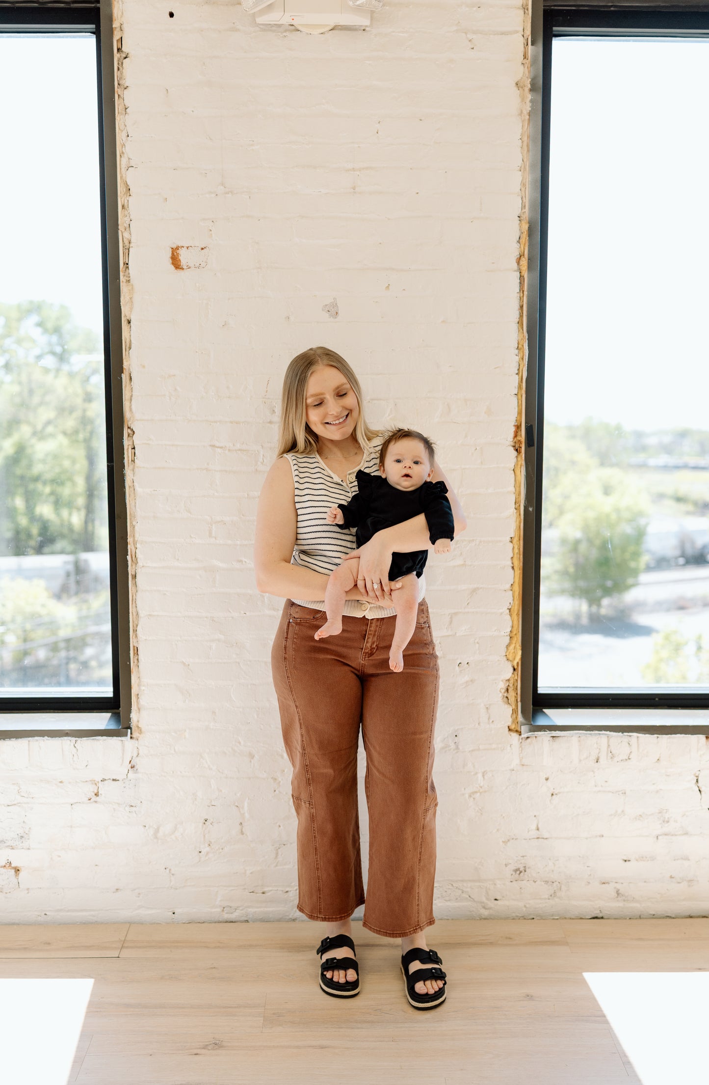 Charli Button Down