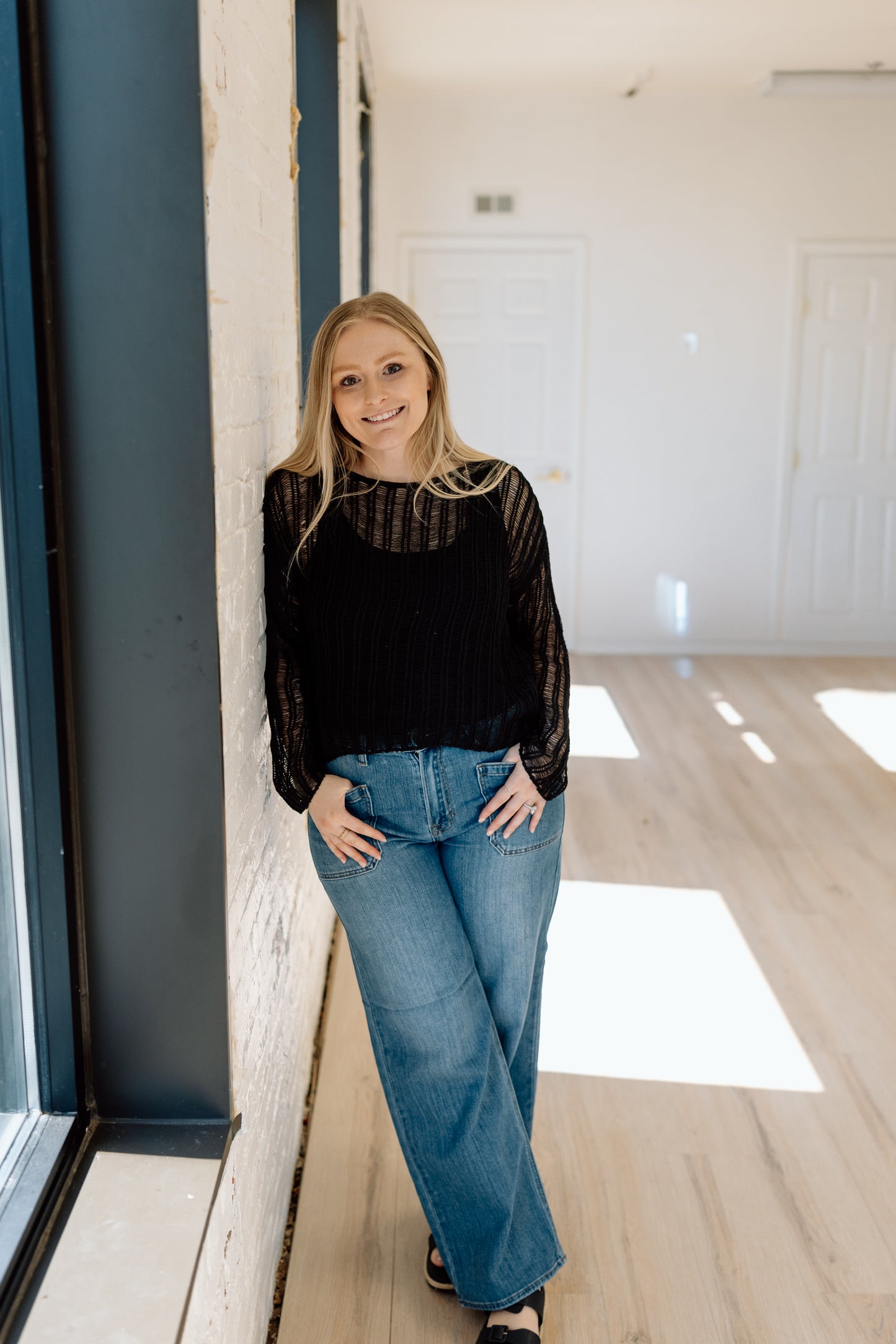 Murphy Ladder Knit Top