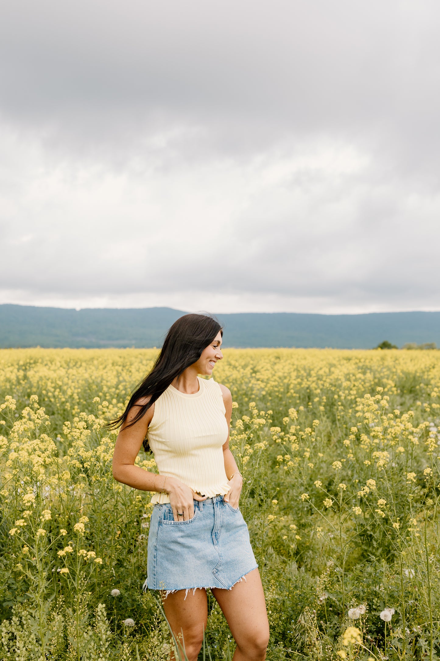 Oklahoma Denim Skirt