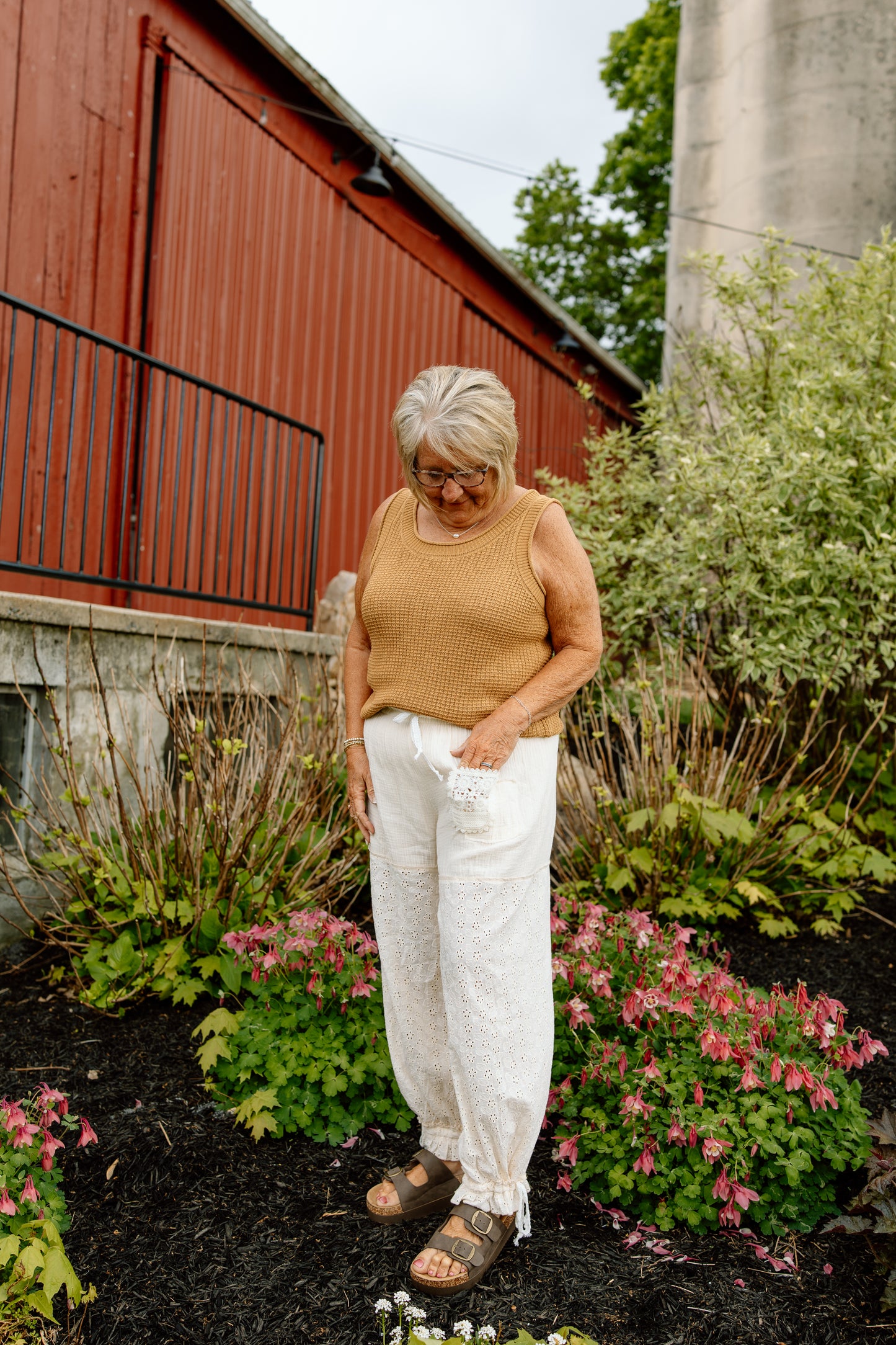 Cove Lace Gauze Pant