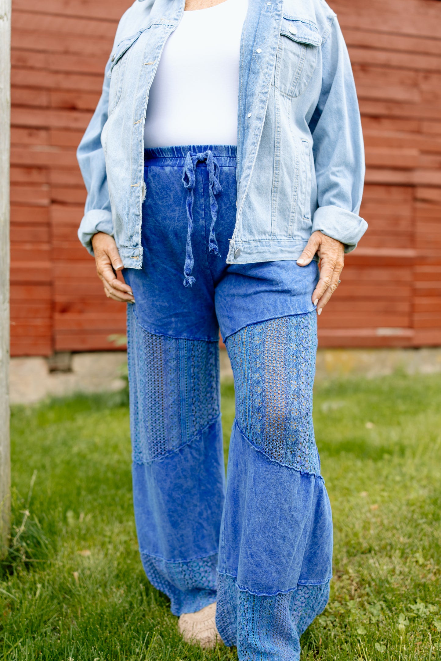 Jordyn Patchwork Pant