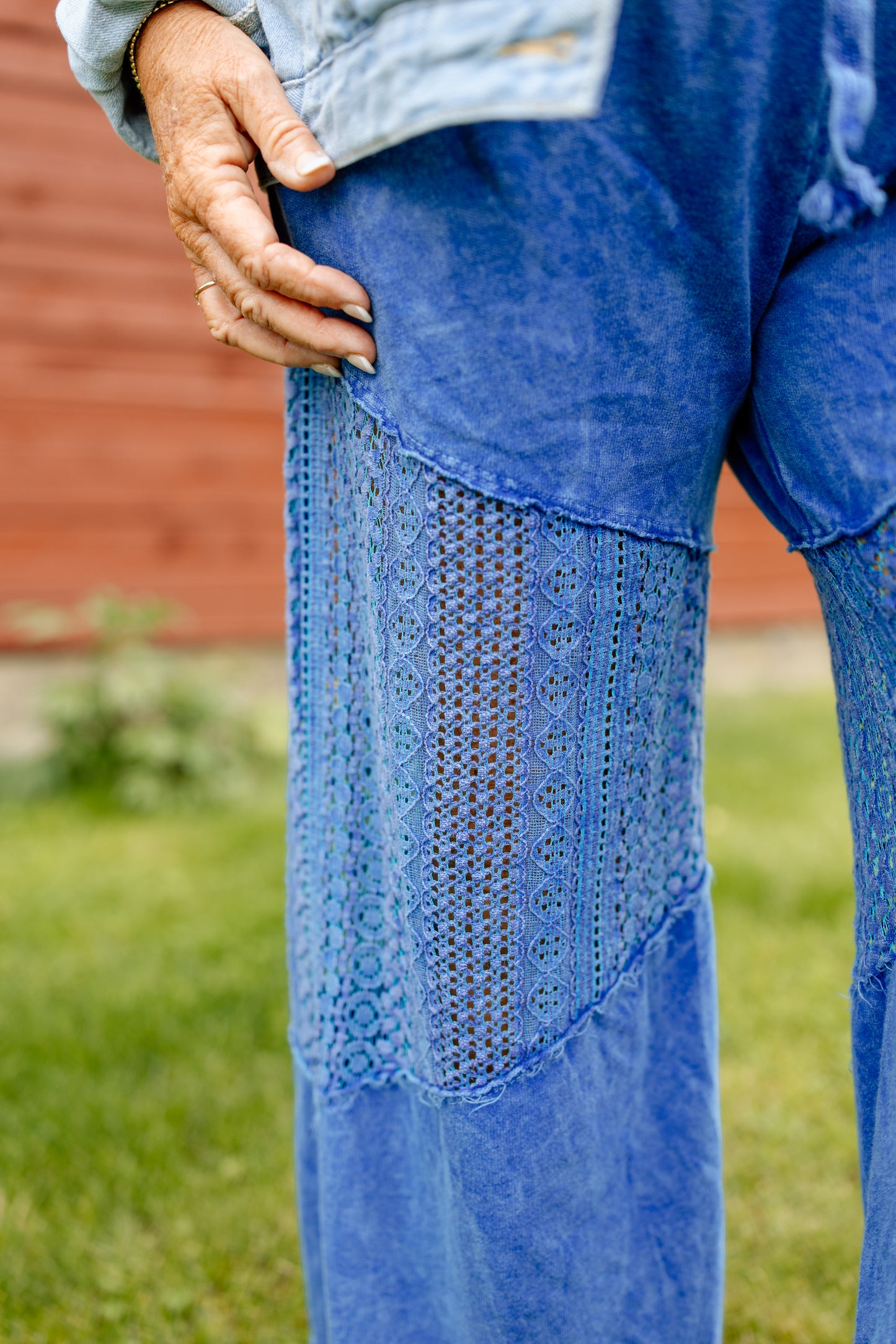 Jordyn Patchwork Pant