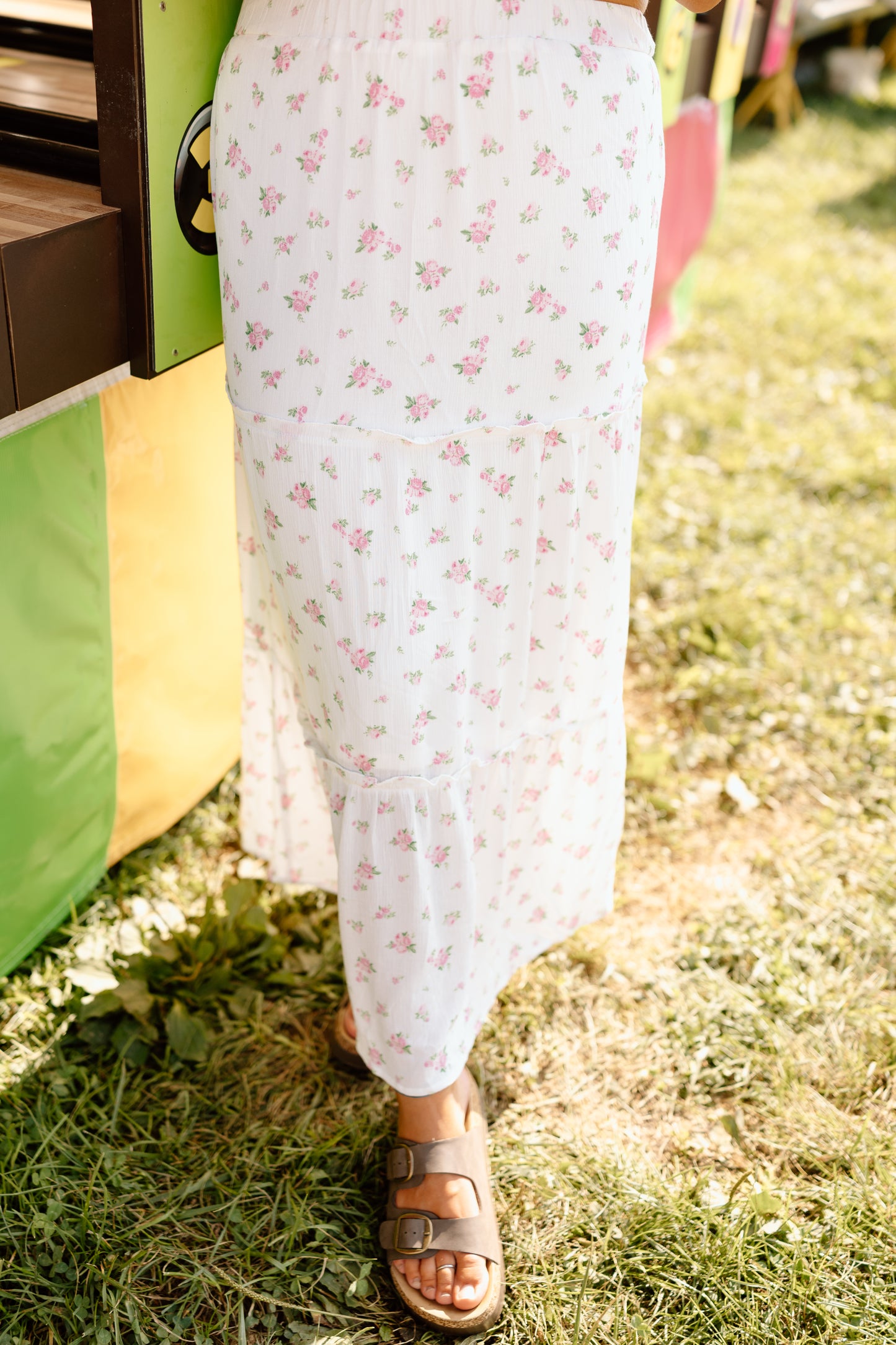 Val Floral Skirt
