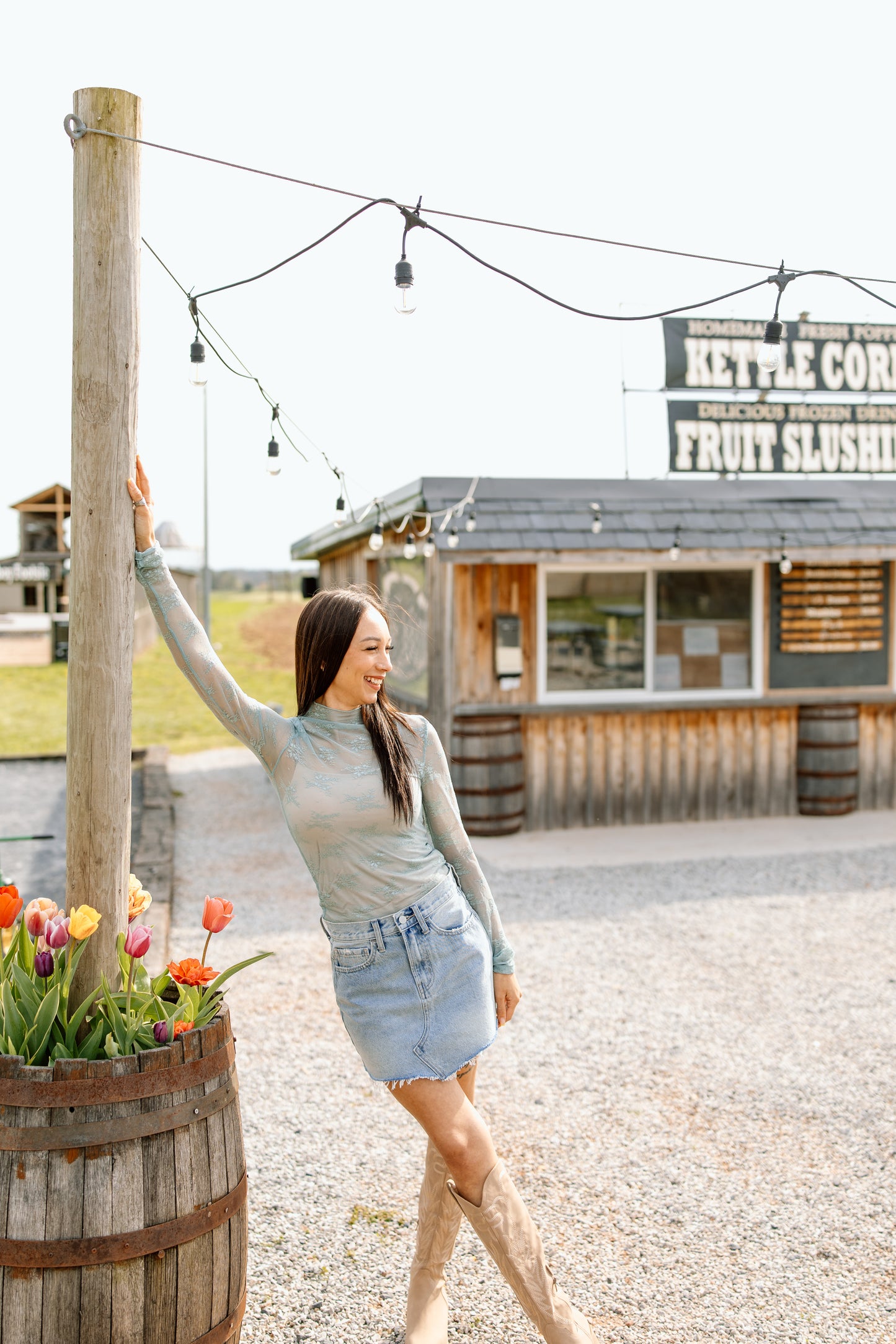 Oklahoma Denim Skirt
