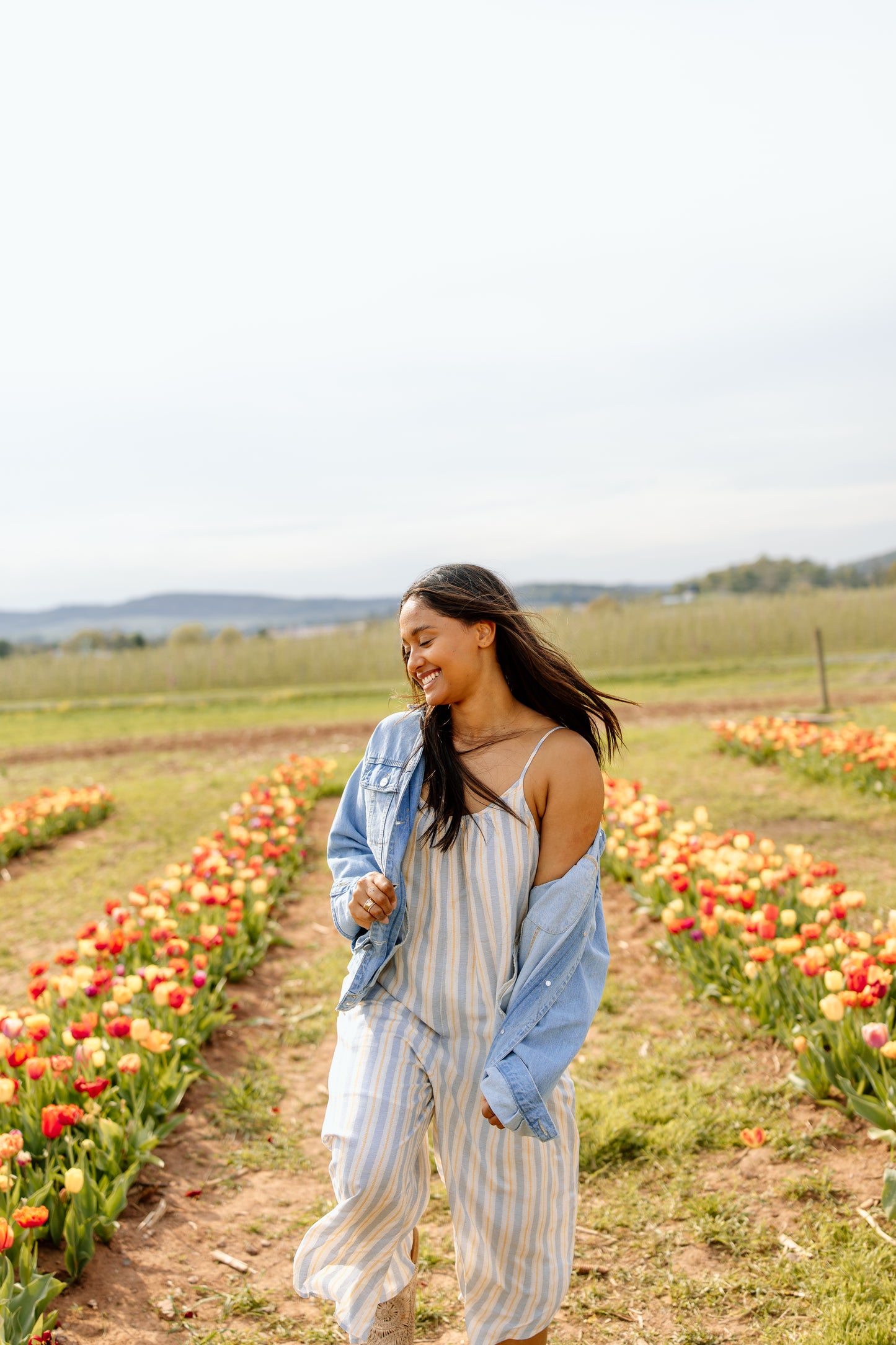 Shania Striped Jumpsuit