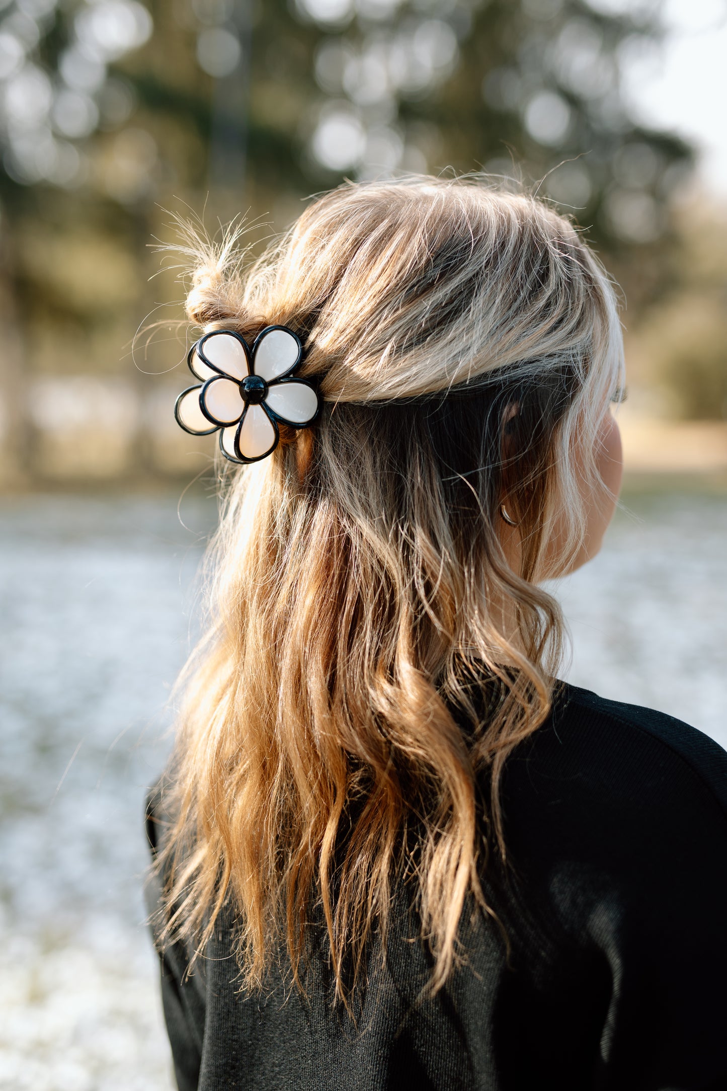 It's A Feeling Flower Clip