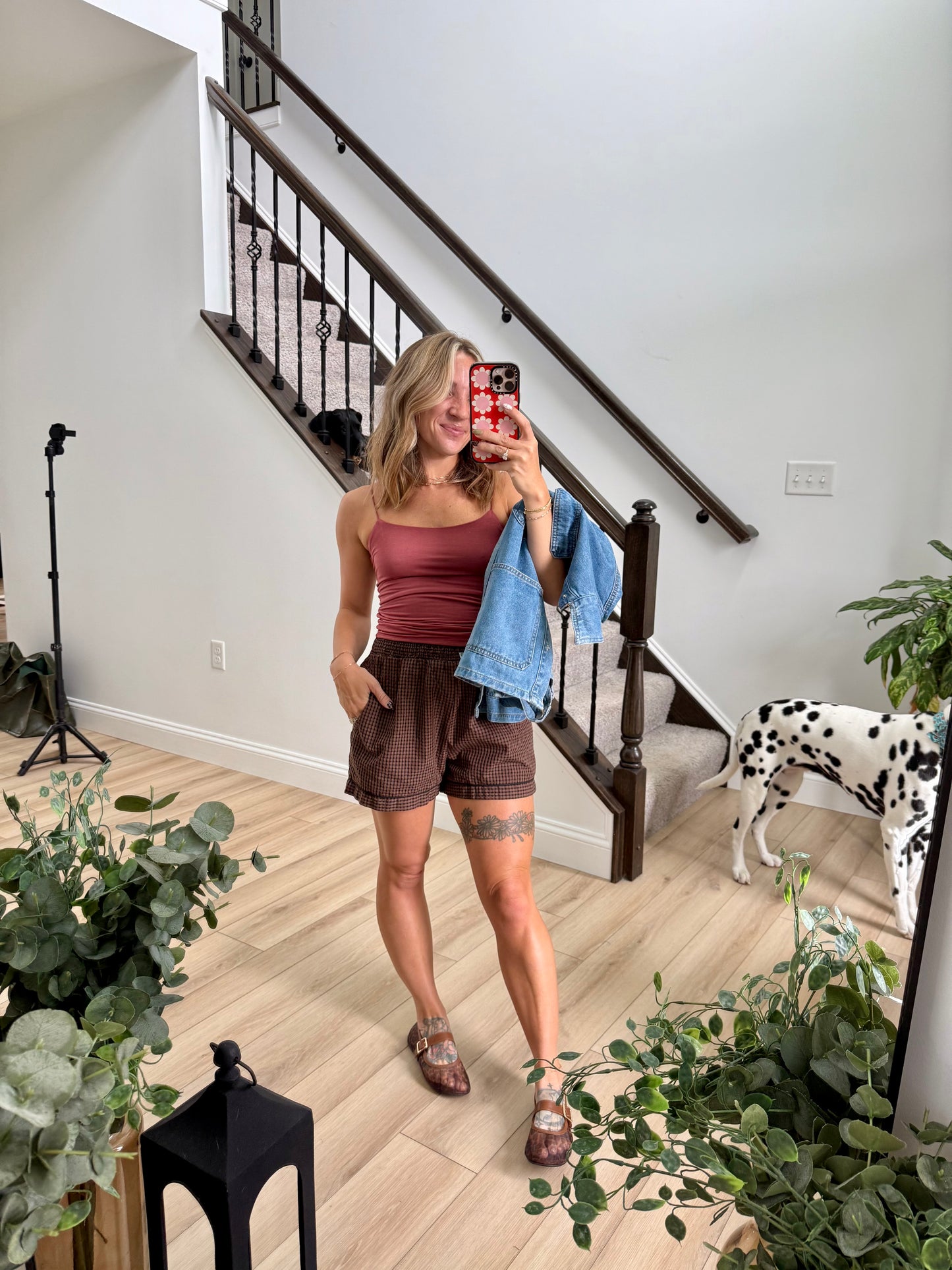 Luca Plaid Shorts