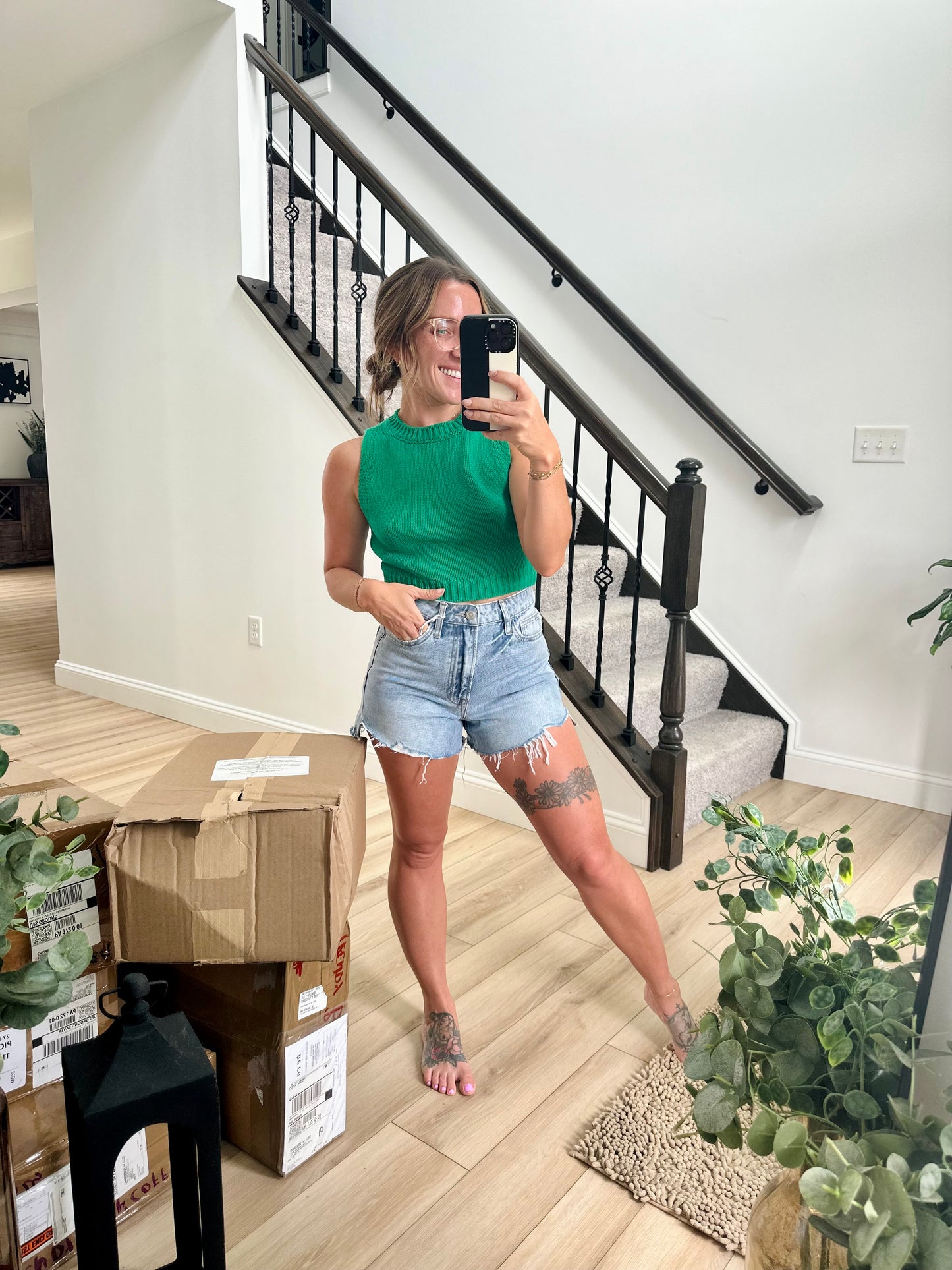 Heartfelt Denim Shorts