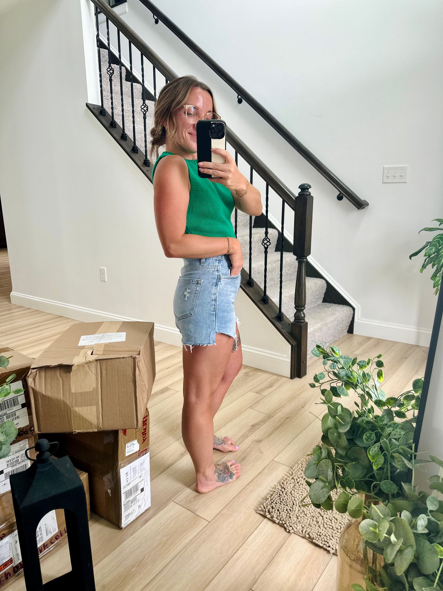 Heartfelt Denim Shorts