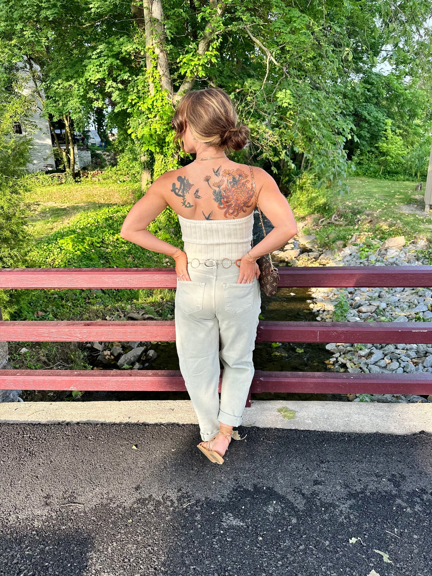 Round Metal Chain Belt