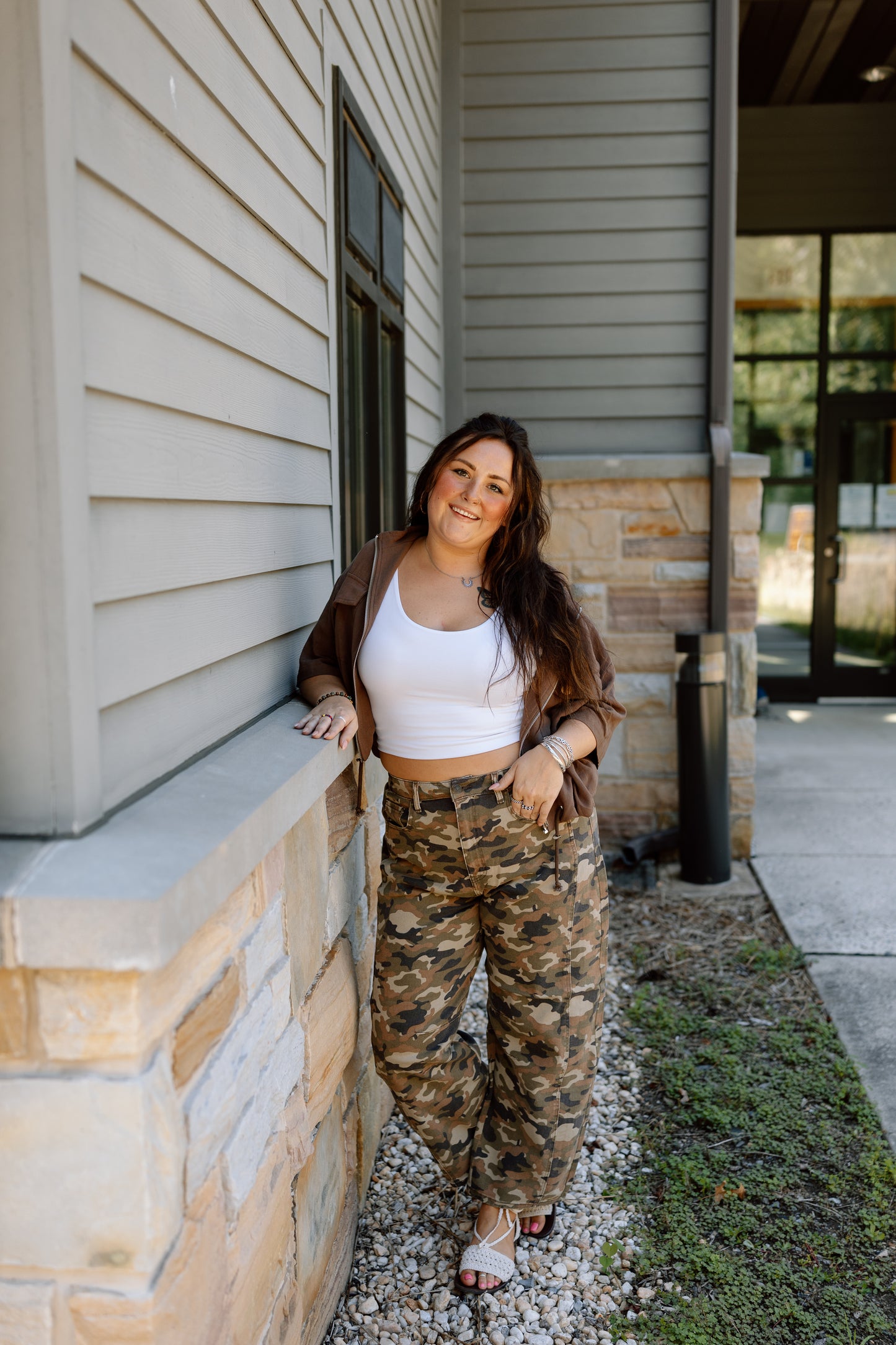 Mac Camo Barrel Jean