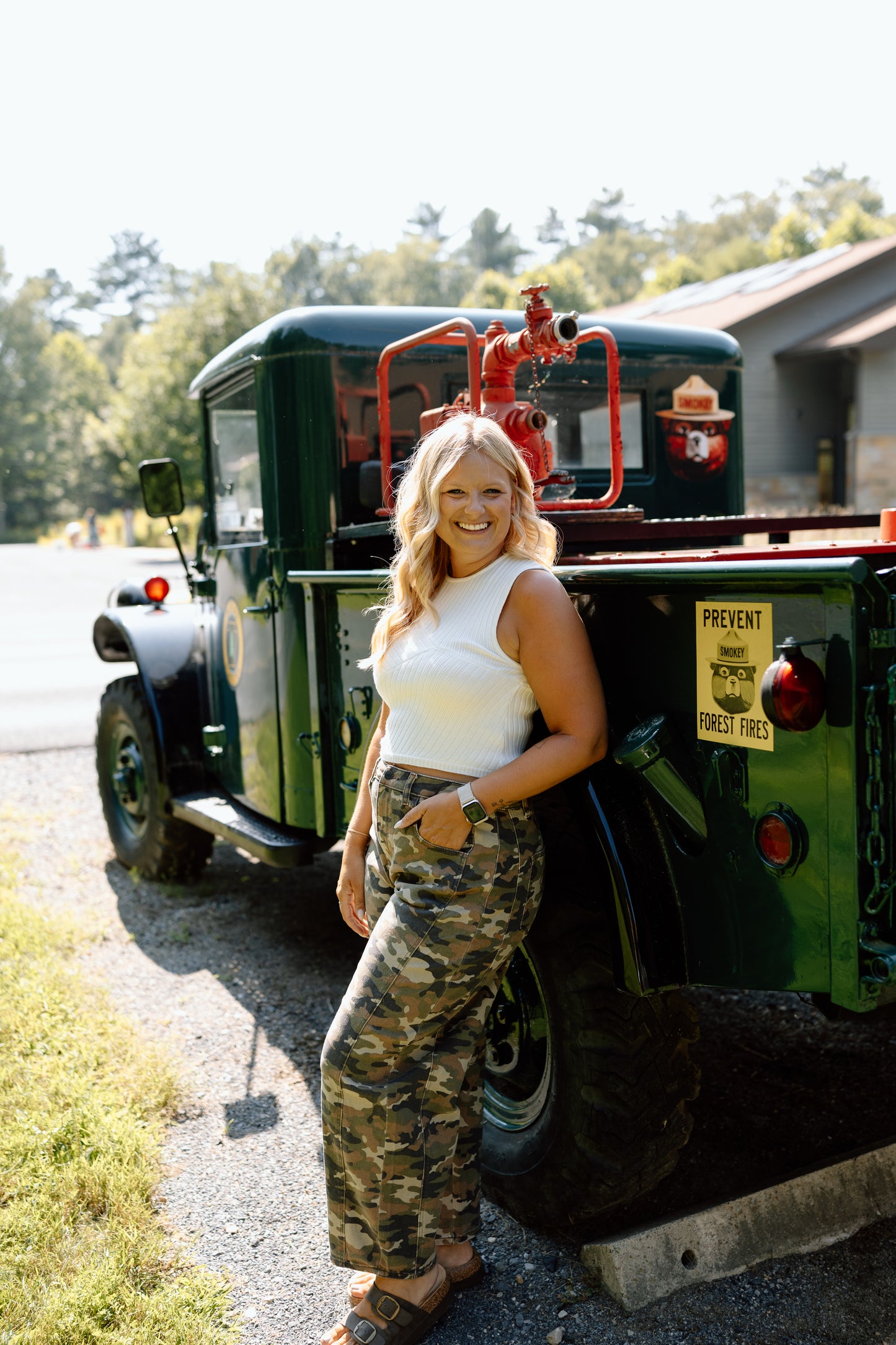 Mac Camo Barrel Jean