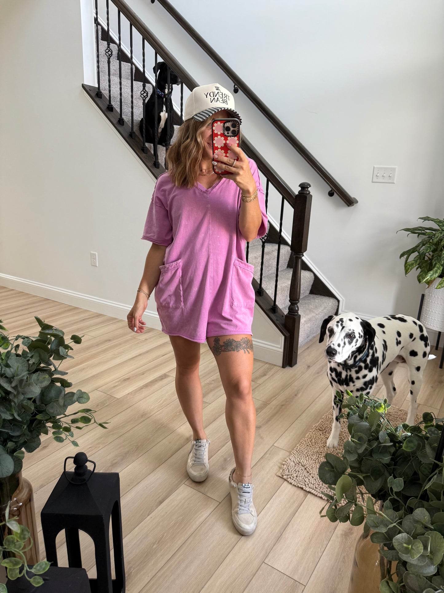 Dana Mineral Washed Romper