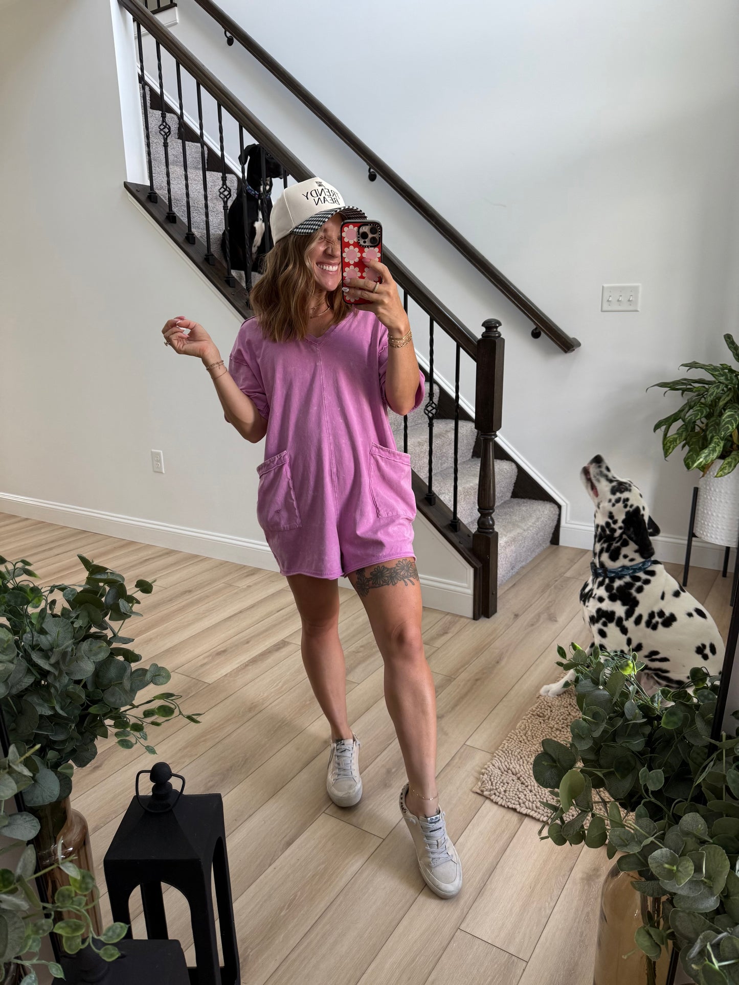 Dana Mineral Washed Romper