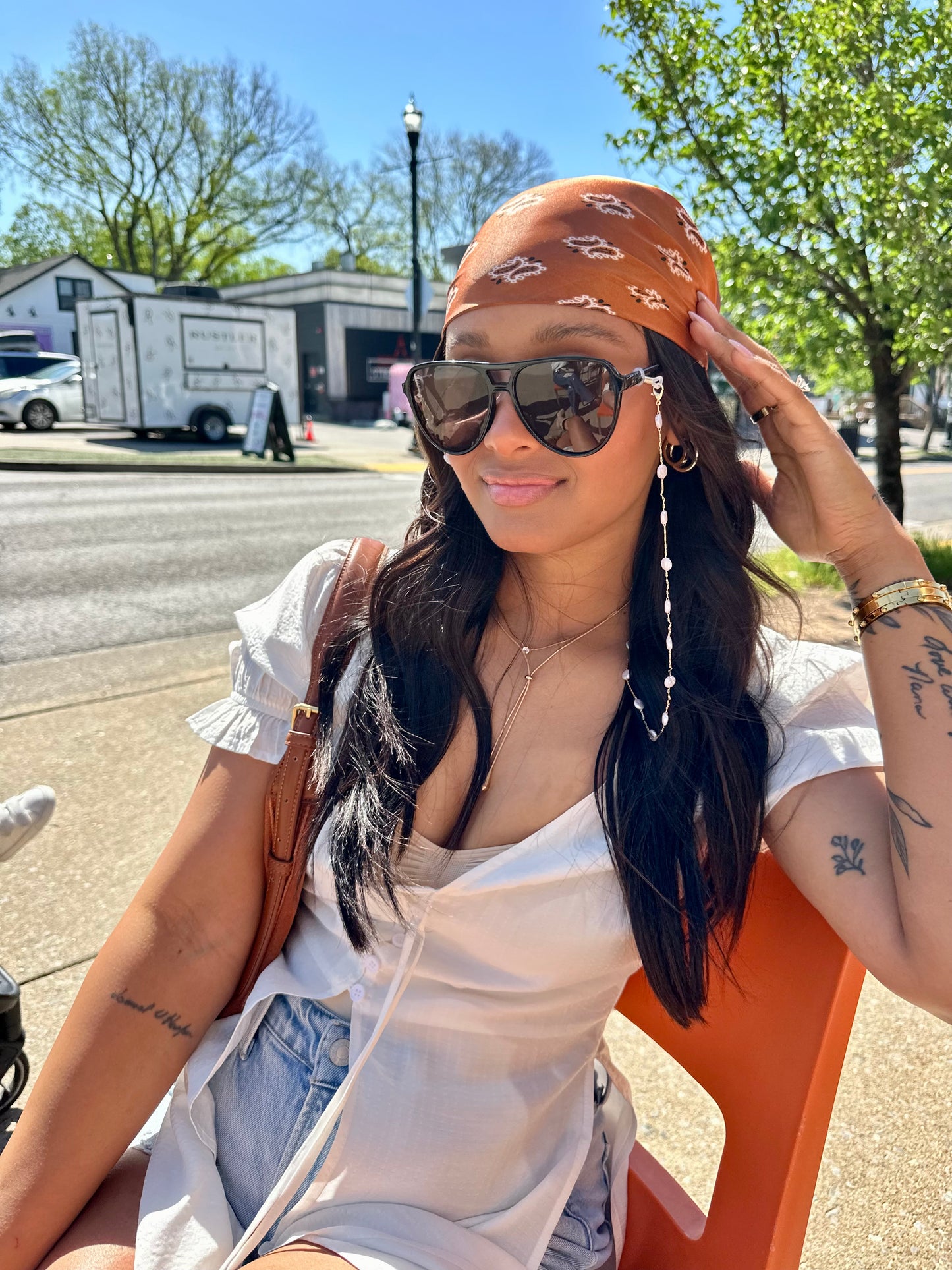 Pearl Sunglasses Chain