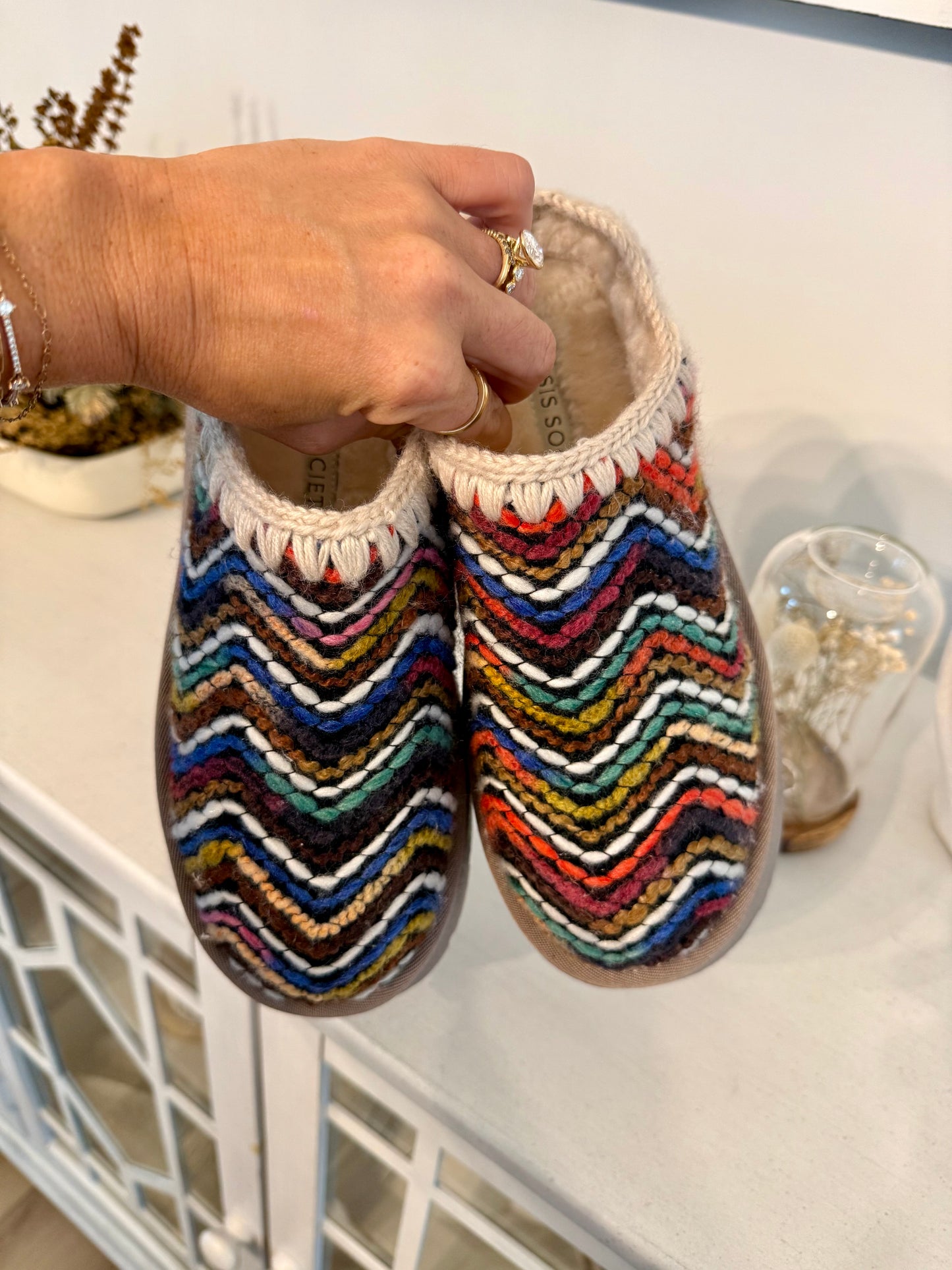 Gracie Knitted Mules