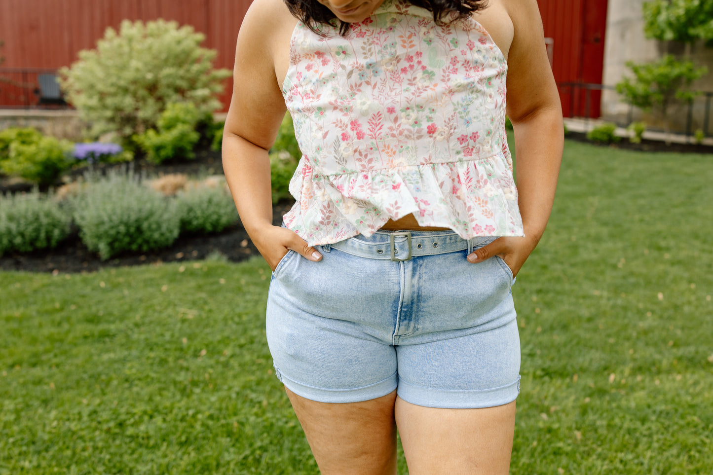 Brooke Belted Shorts