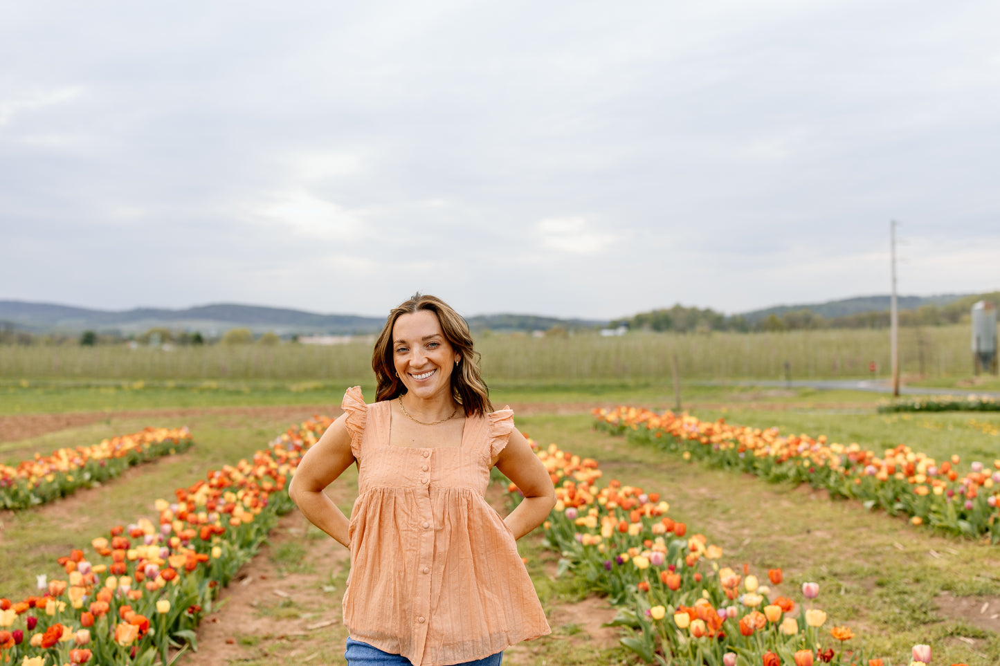 Clare Ruffle Blouse