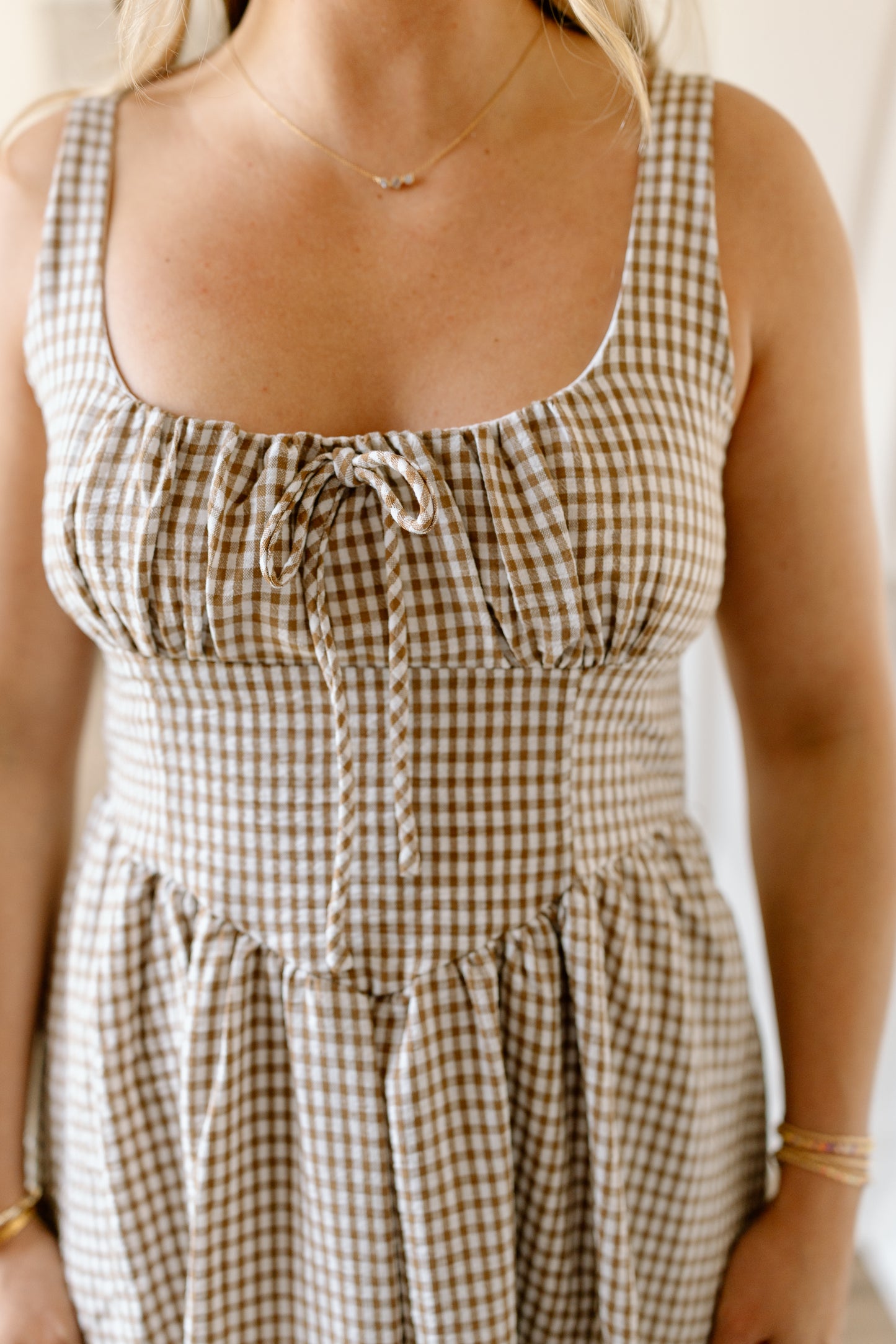 Calla Gingham Midi