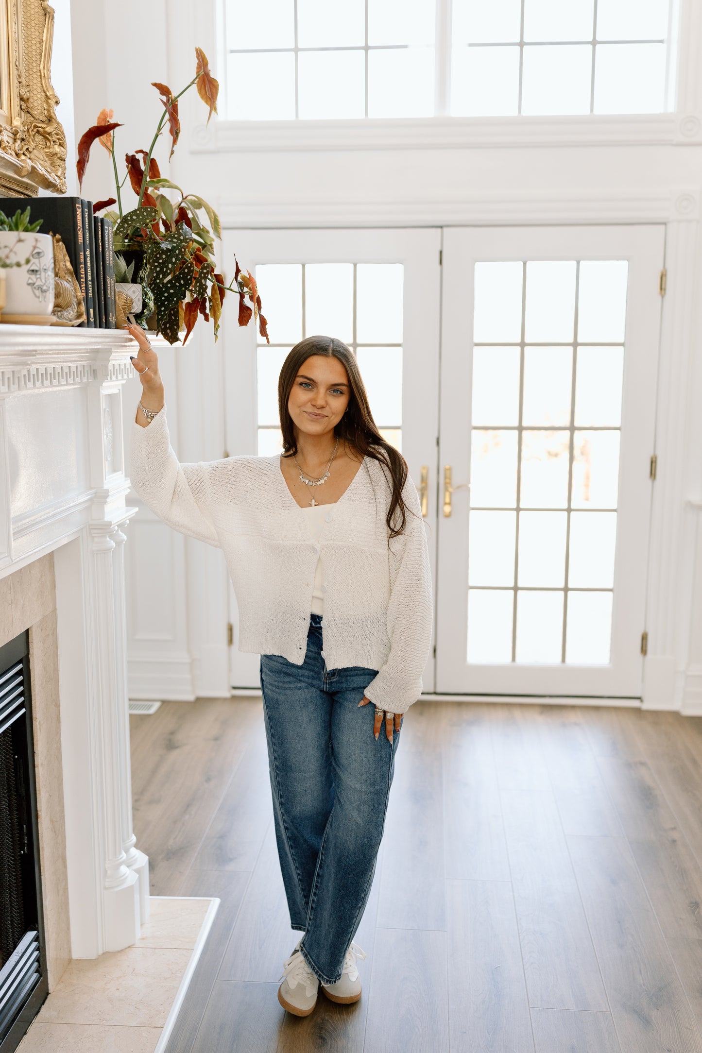 Blooming Barrel Jean