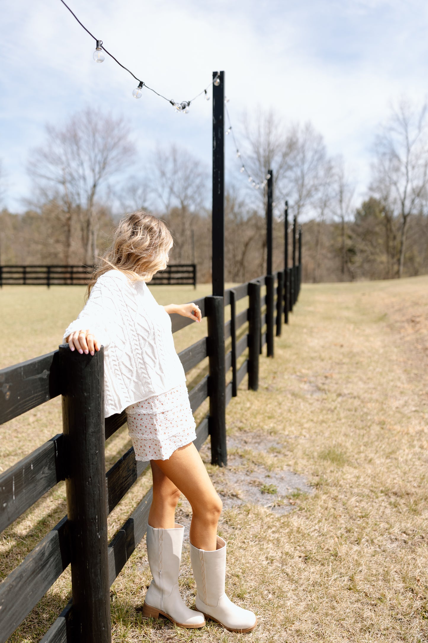Sabrina Floral Ruffle Short
