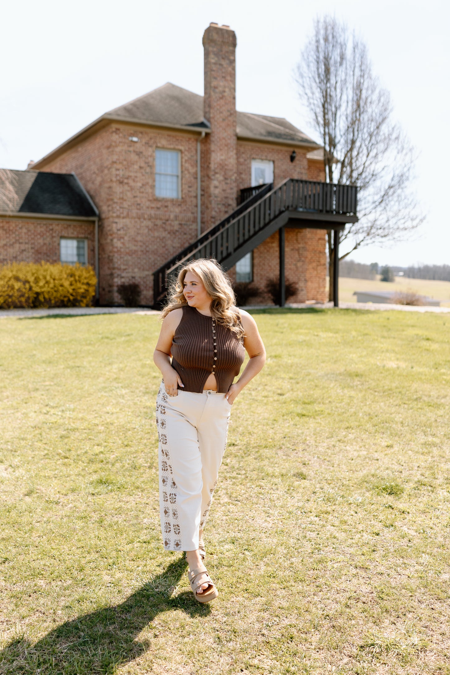 Zoey Crochet Pant