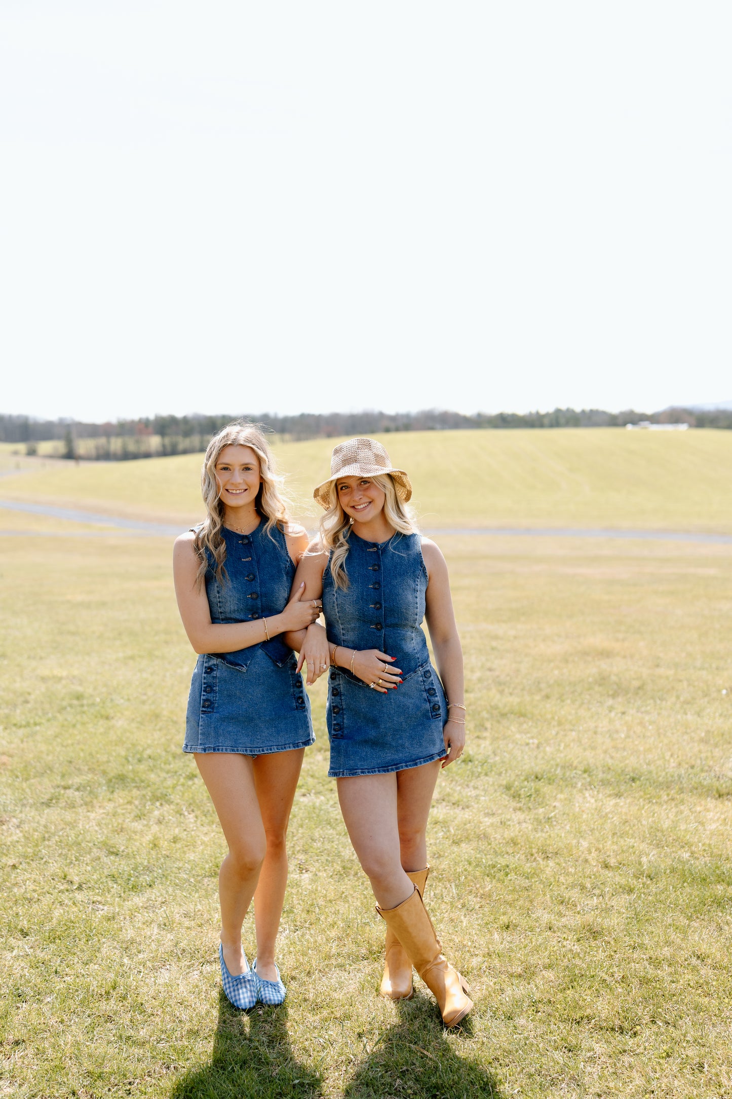 Ellie Denim Skort