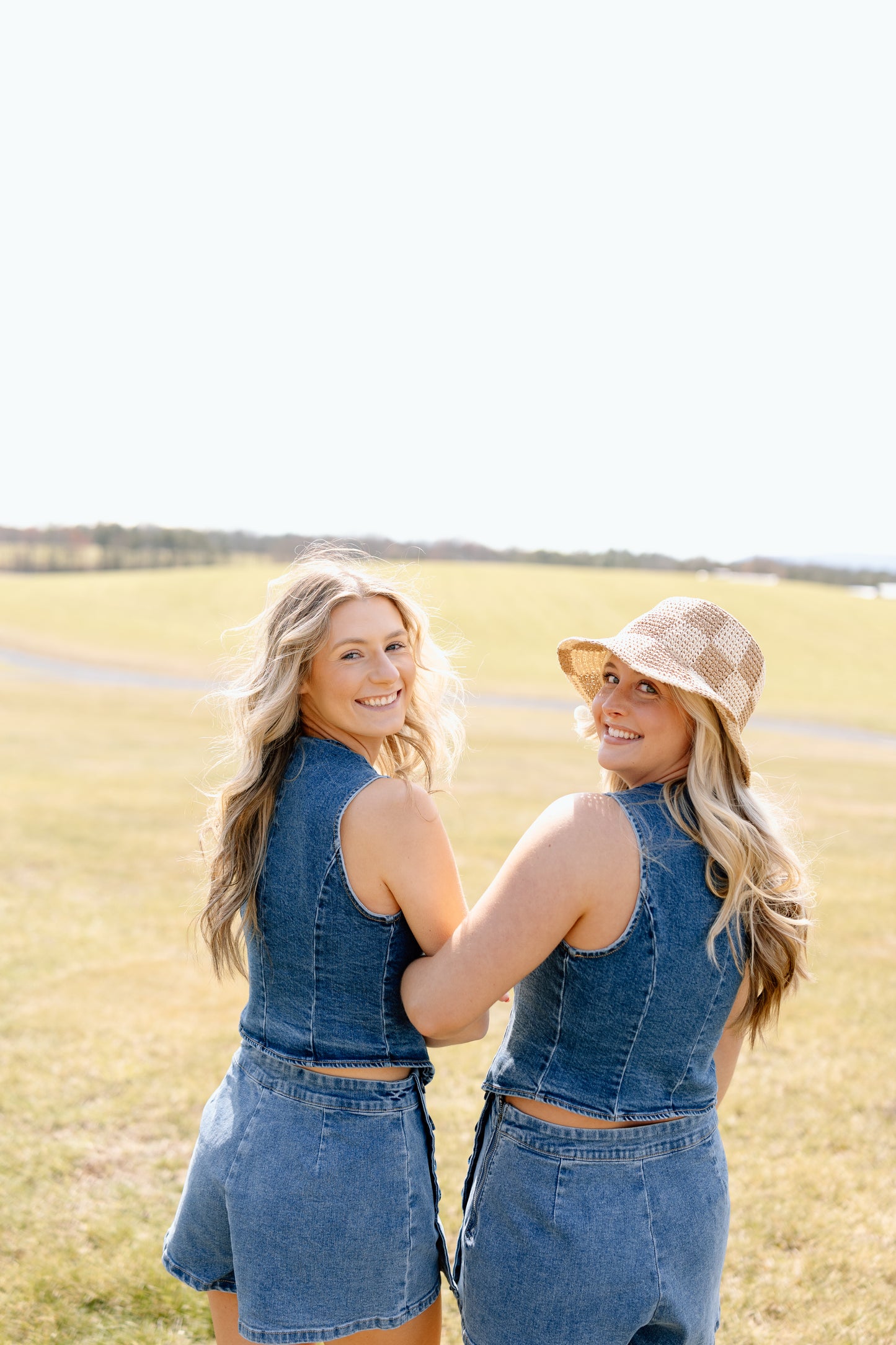 Avery Denim Top