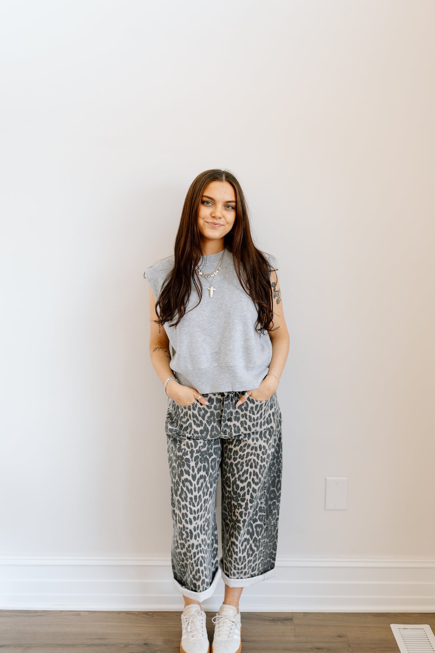 Iris Leopard Wide Leg