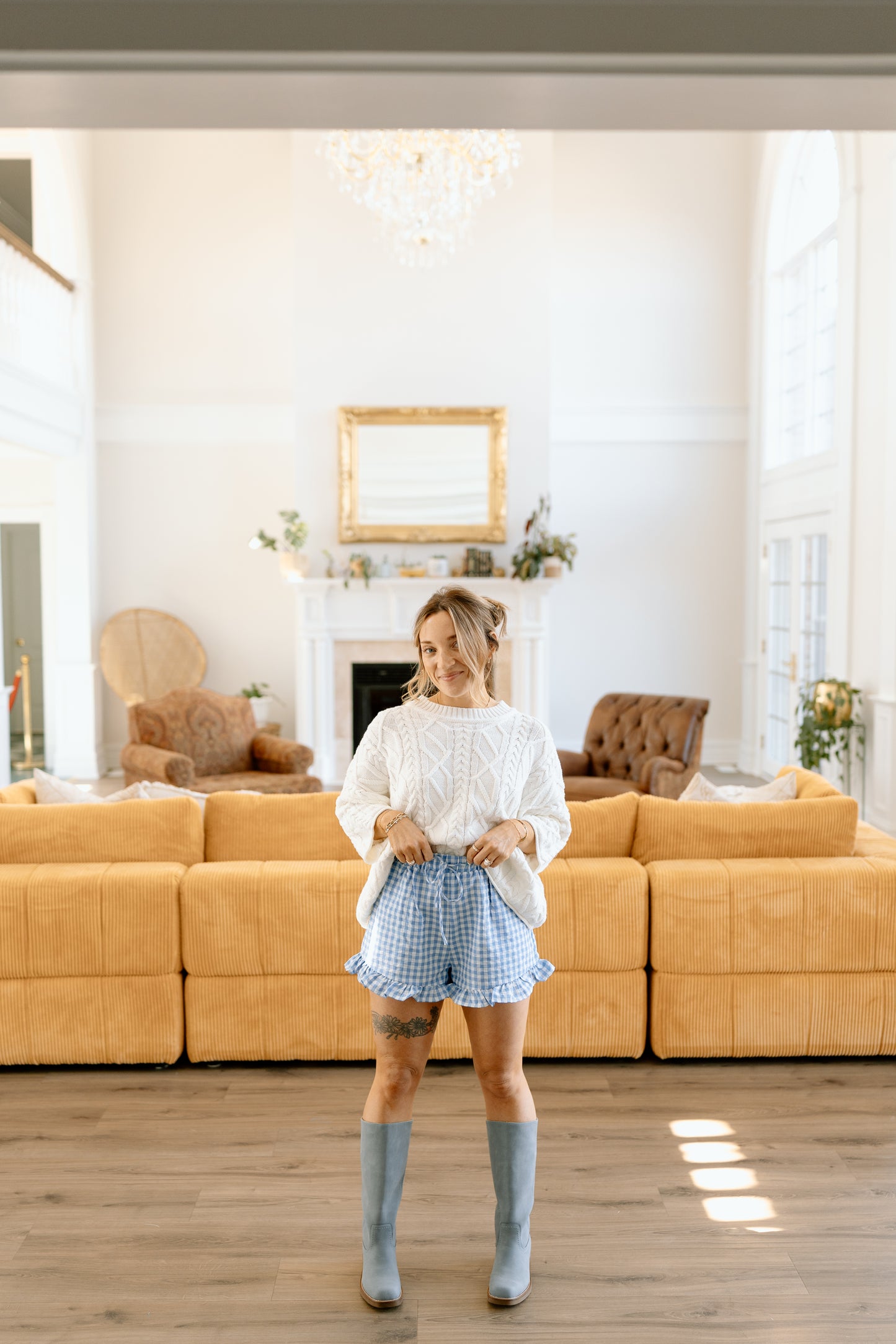 Harper Ruffle Shorts