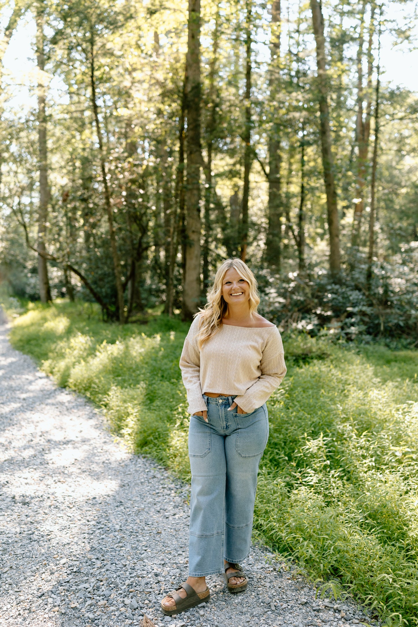 Reba Cable Knit Top