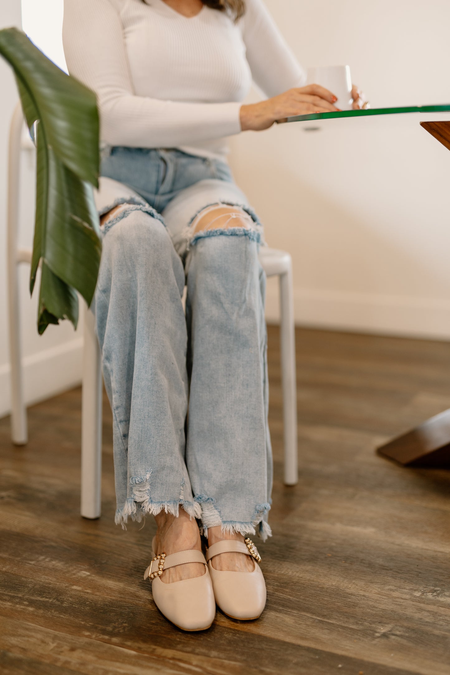 Sarah Embellished Mules