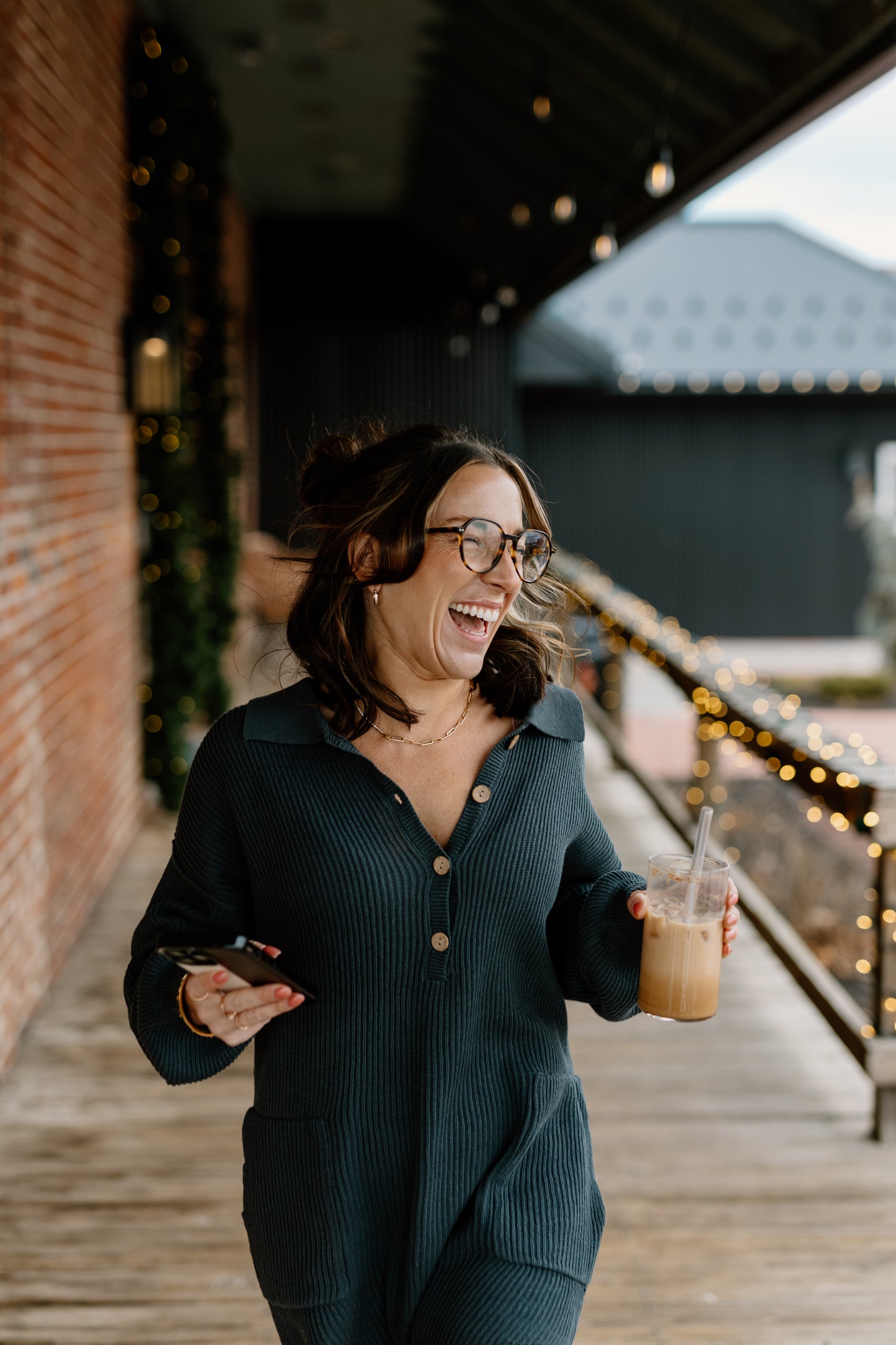 Family Traditions Sweater Romper