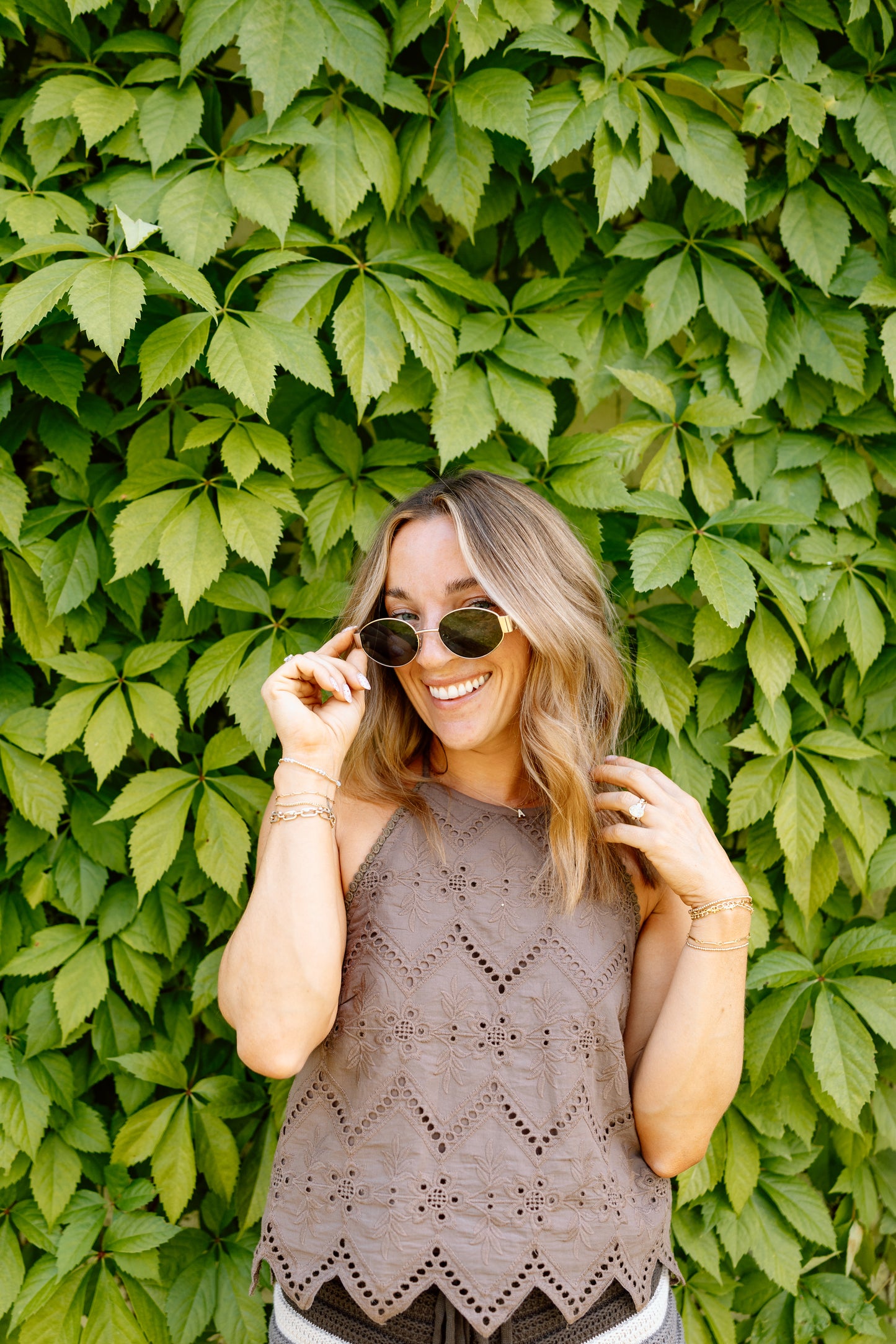 Maeve Eyelet Halter