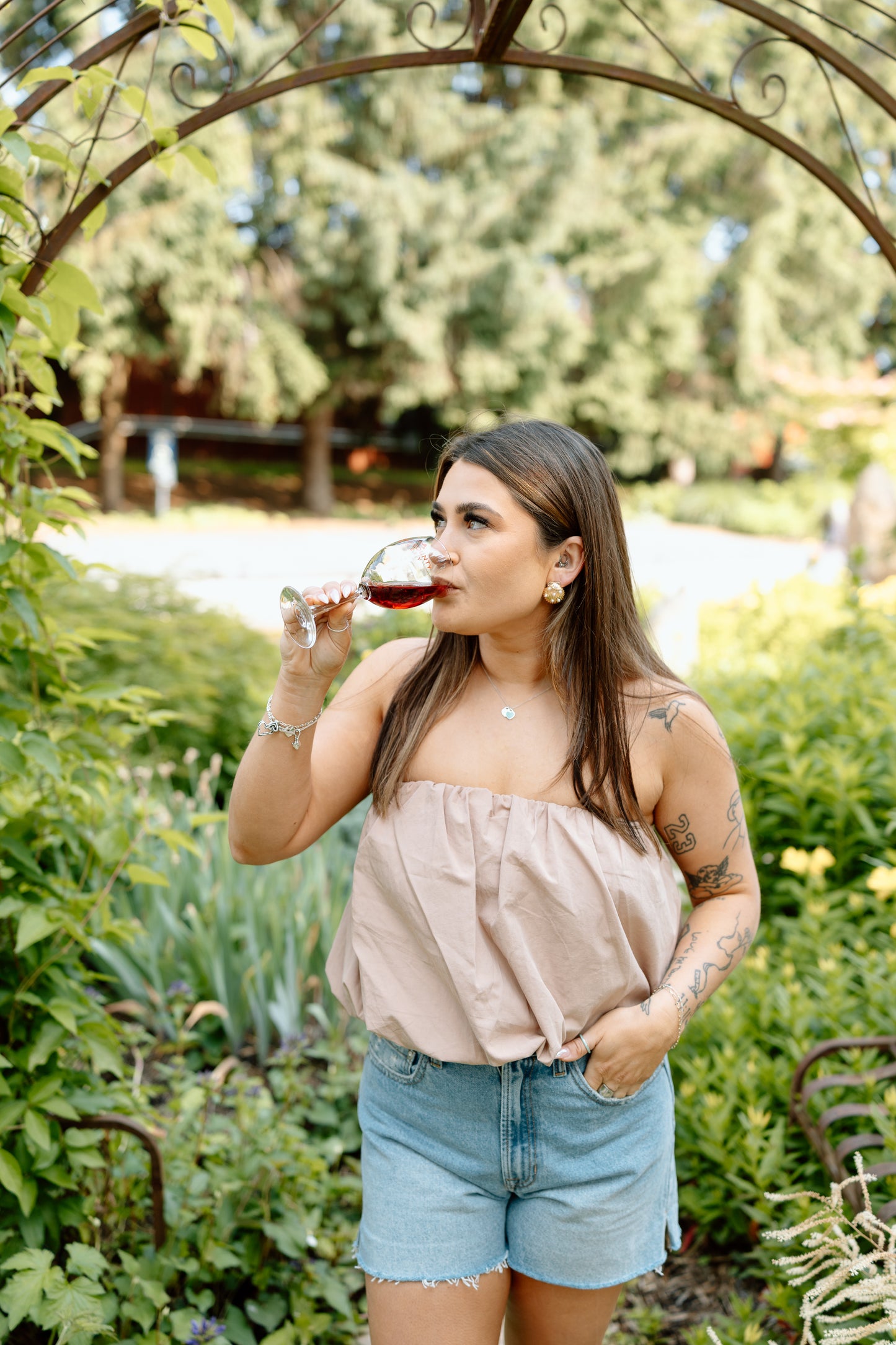 Cris Bubble Tube Top