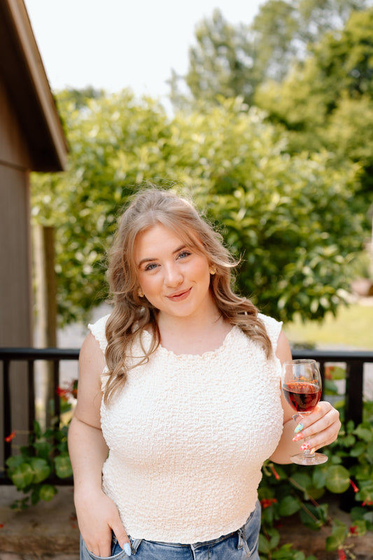 Anglea Frill Top