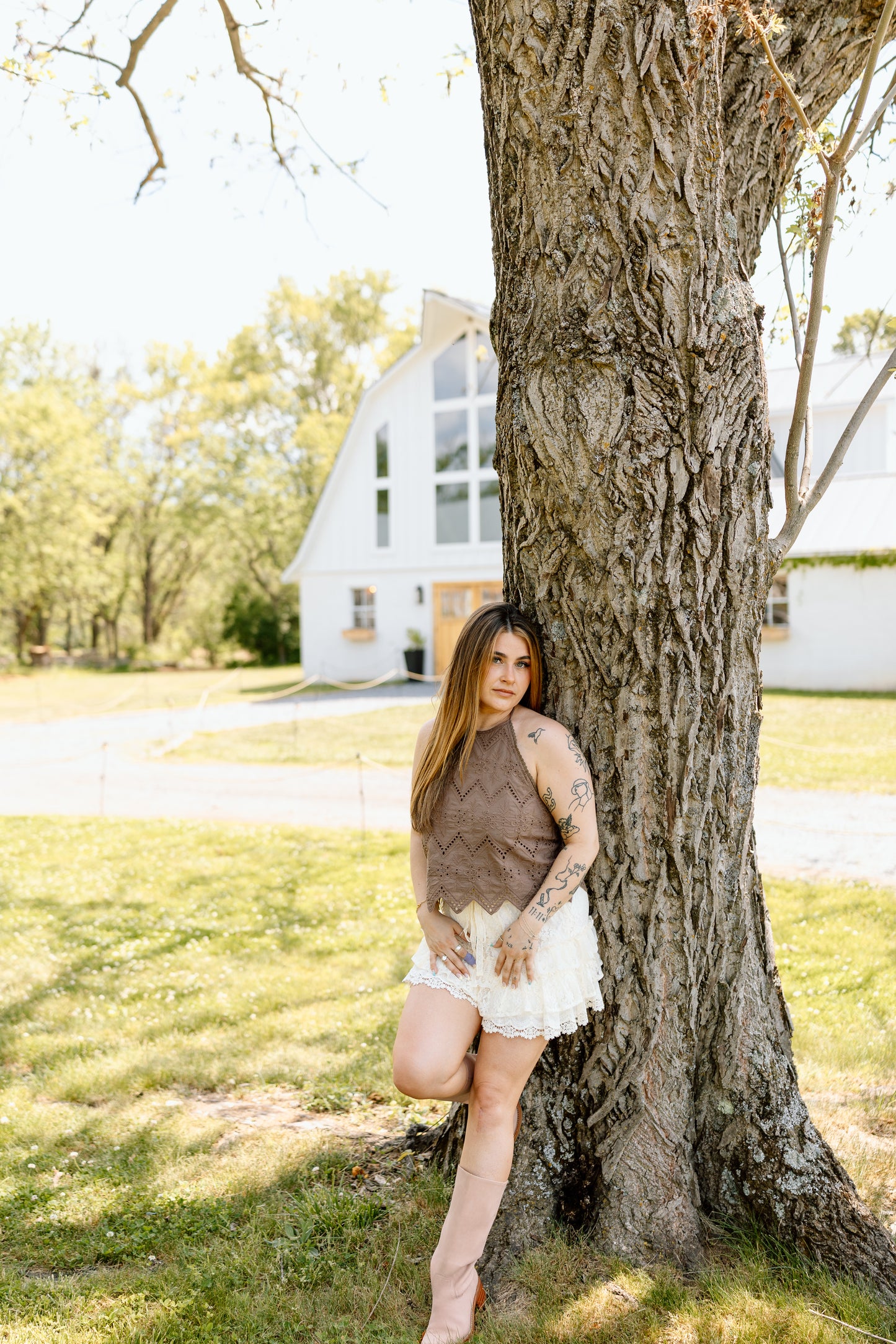 Maeve Eyelet Halter