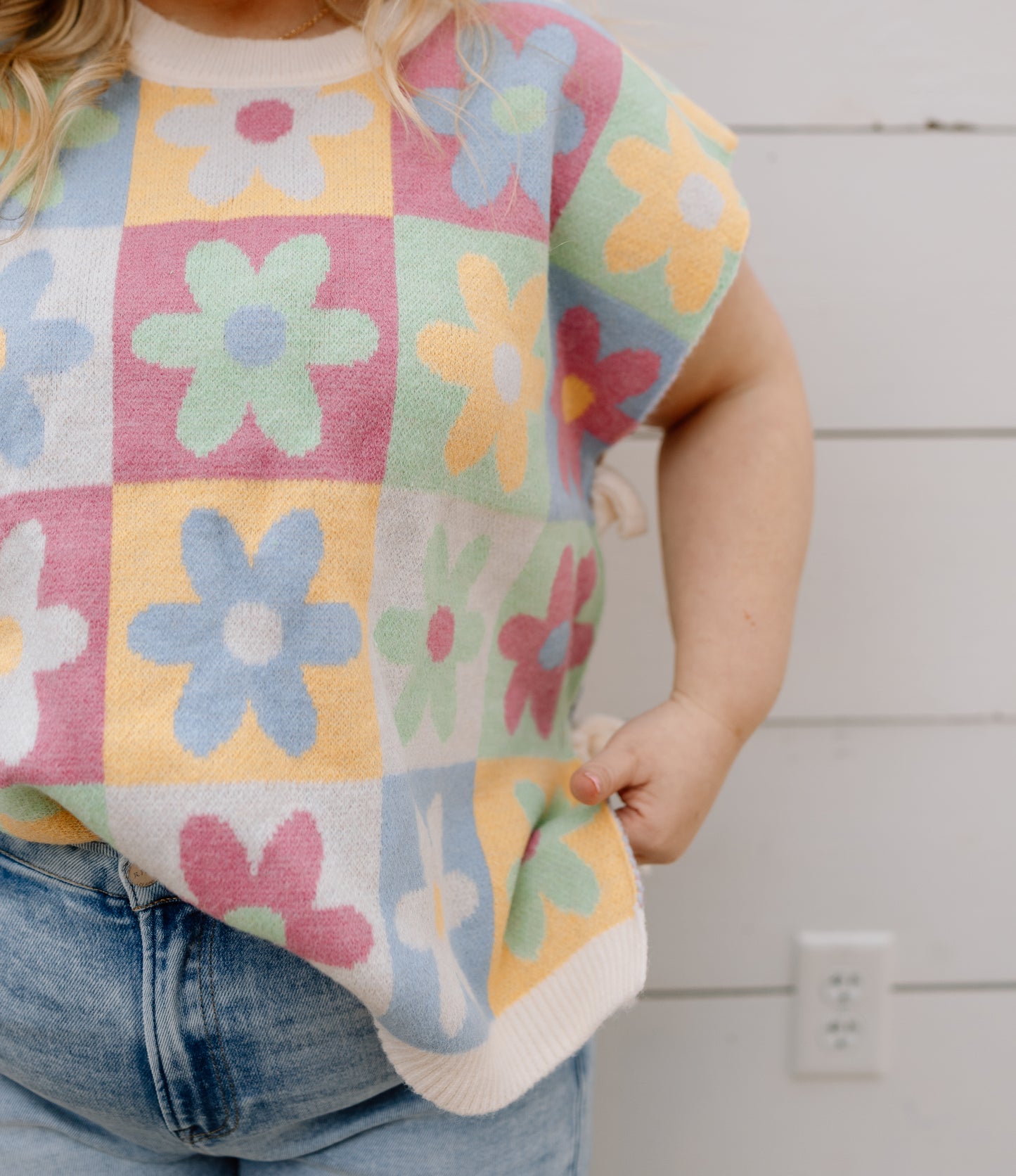 Audrey Bow Tie Sweater