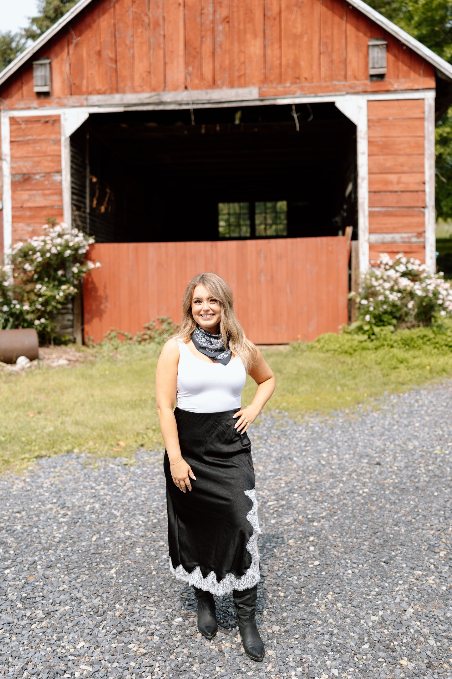 Alayla Satin Skirt