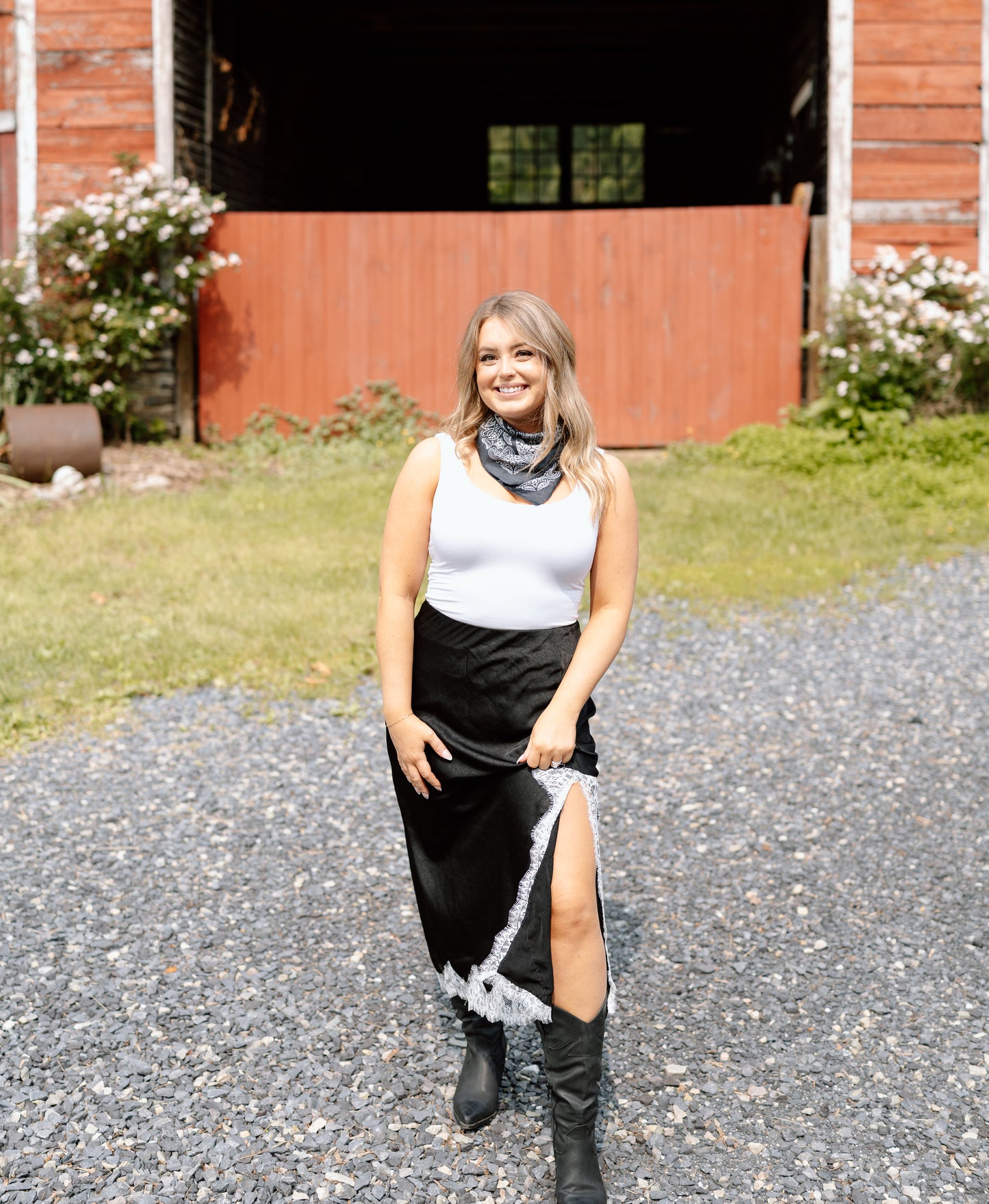 Alayla Satin Skirt