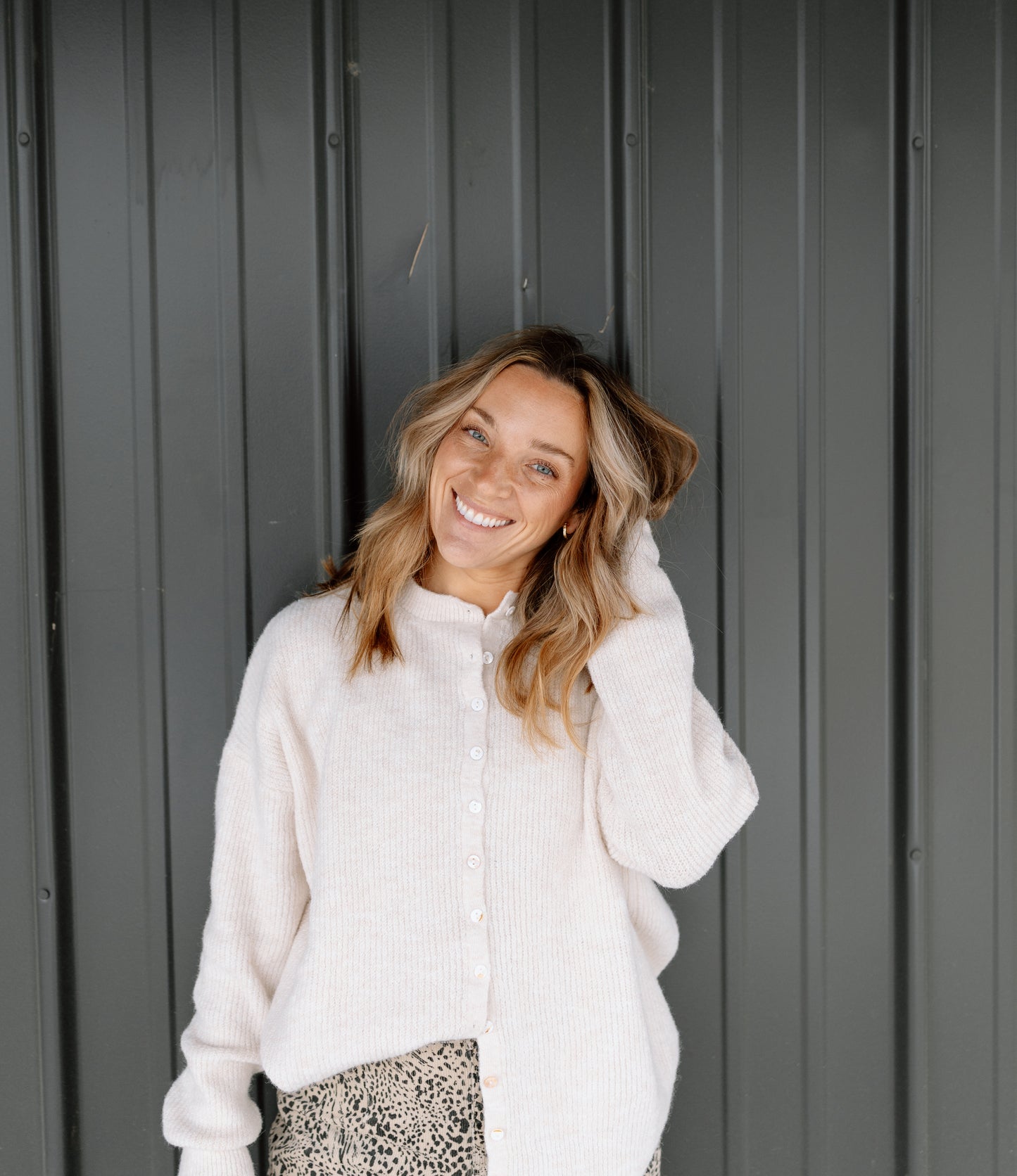 Mila Ribbed Cardigan