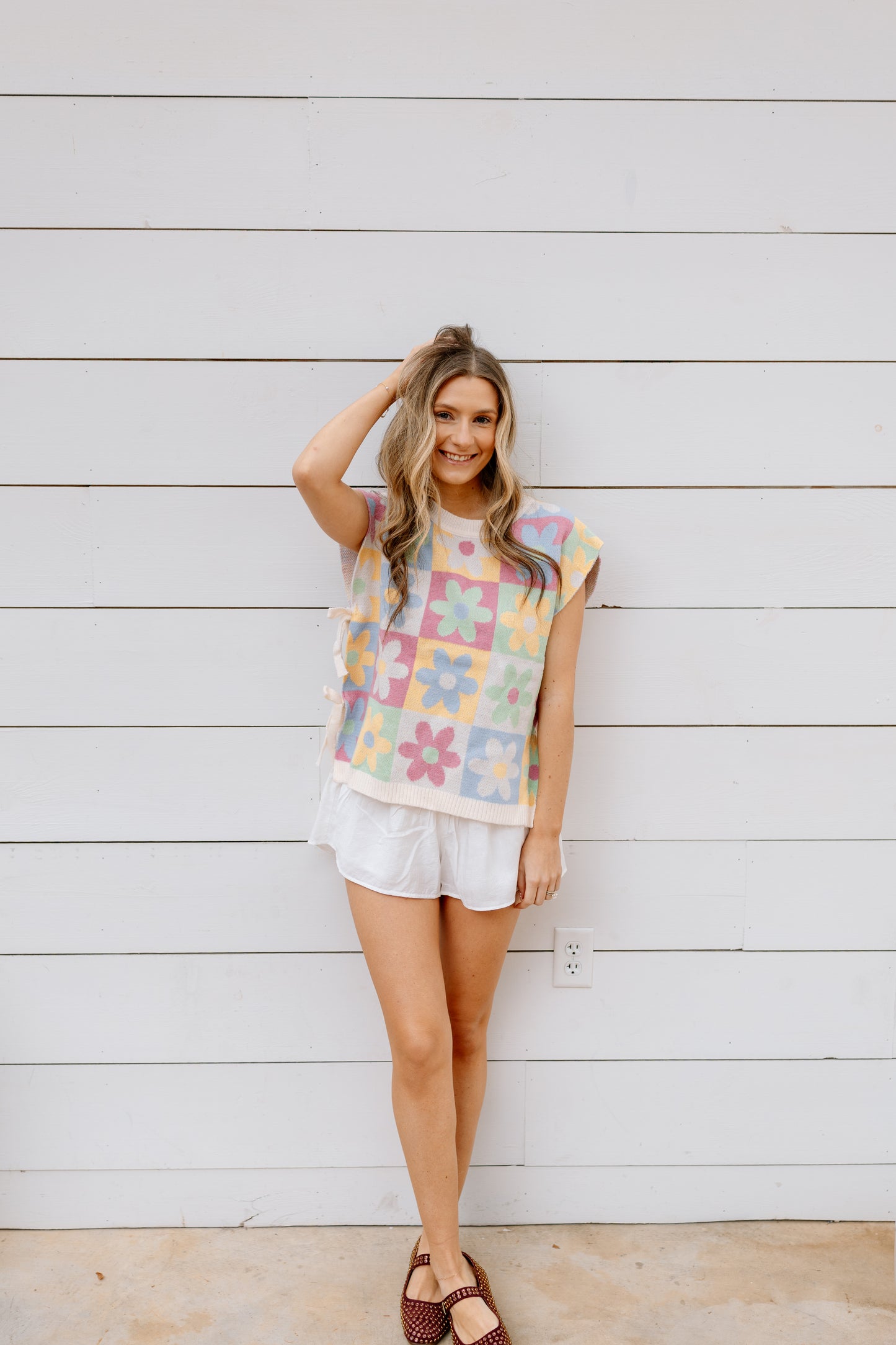 Audrey Bow Tie Sweater